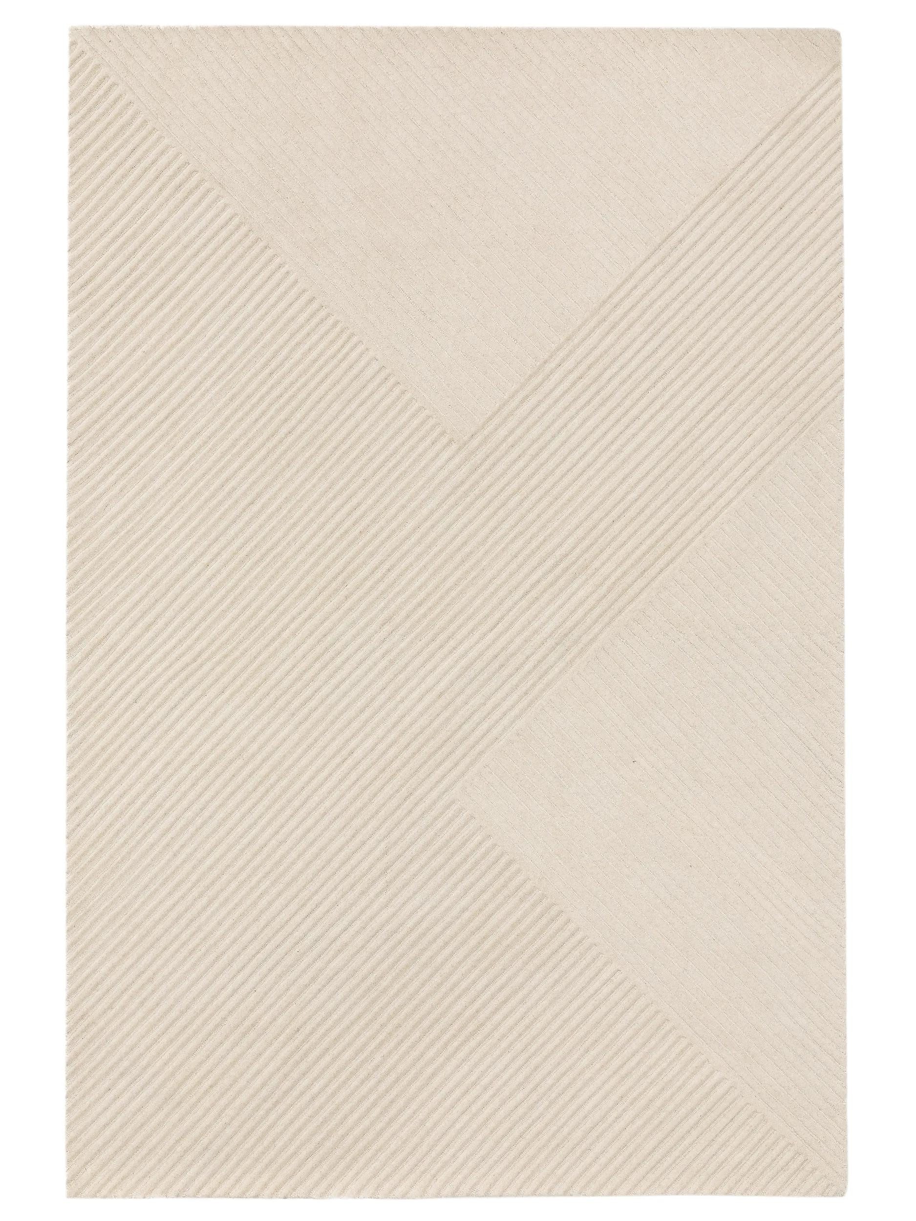 benuta Wollteppich Yanis, rechteckig, Höhe: 21 mm, Kunstfaser, Berber, Ethno-Style, Wohnzimmer