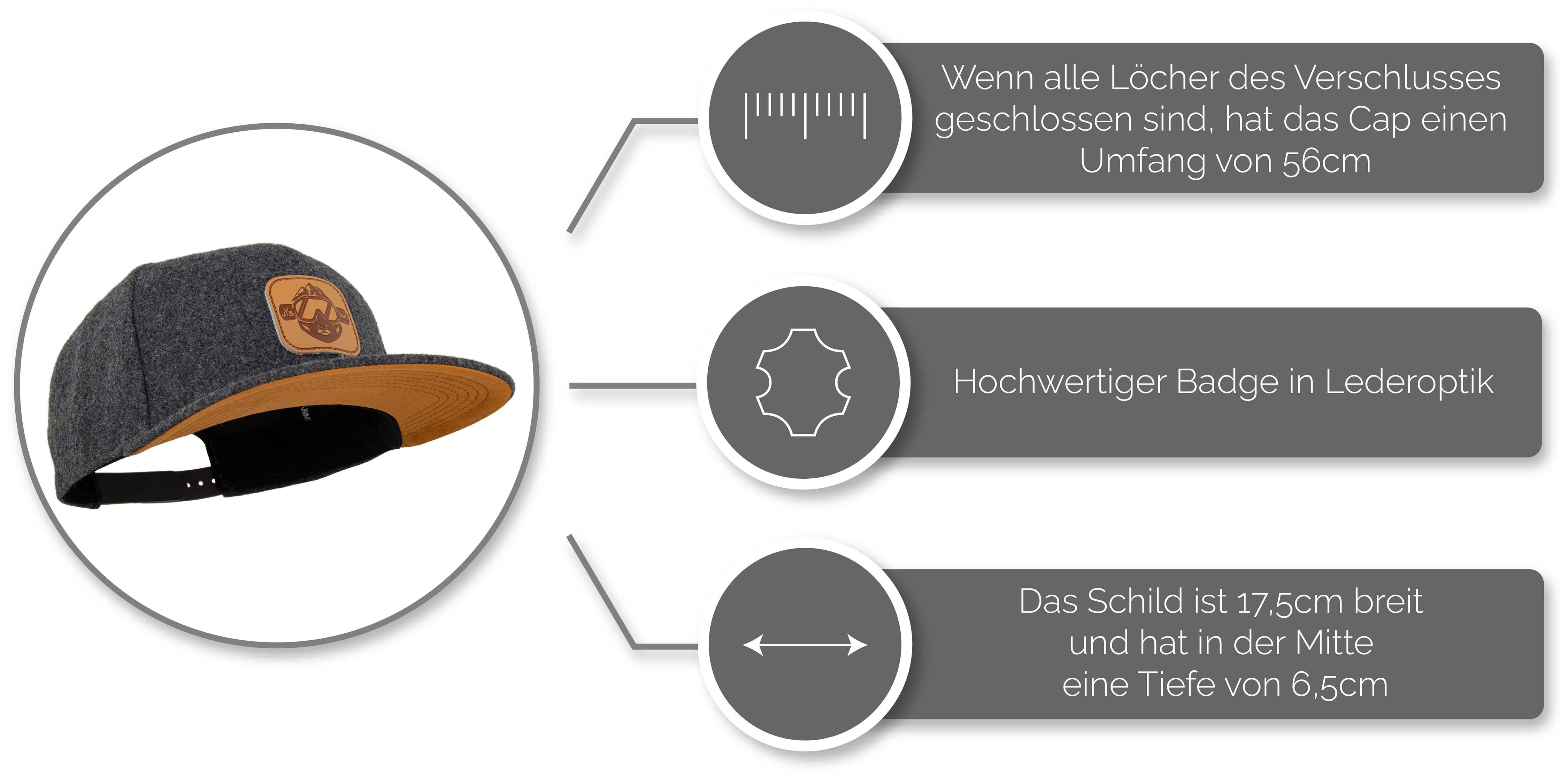 Jumping Bird Snapback Cap