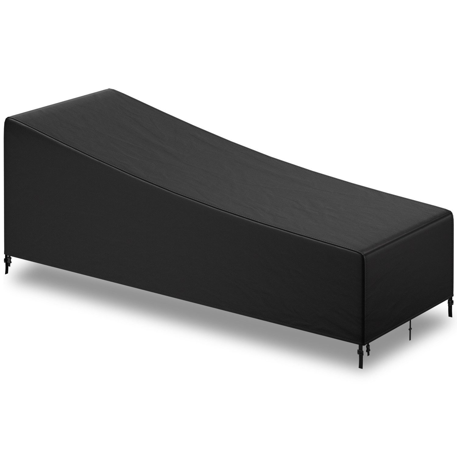 Clanmacy Gartenmöbel-Schutzhülle Gartenliegen-Schutzhülle 420D Oxford wasserdicht 200x75x40/70 cm