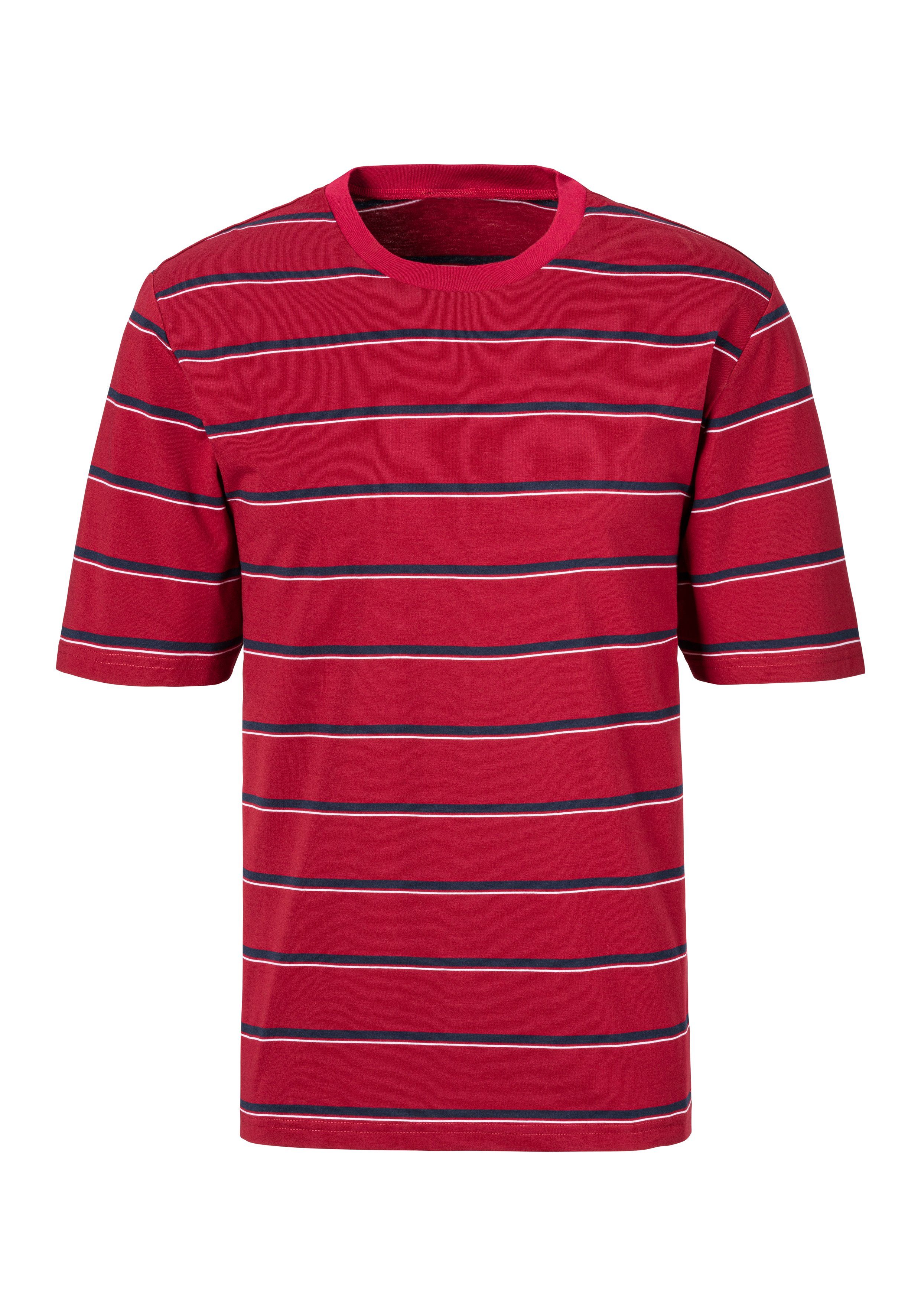 H.I.S Pyjama (2 tlg., 1 Stück) Schlafanzug mit garngefärbten Streifen