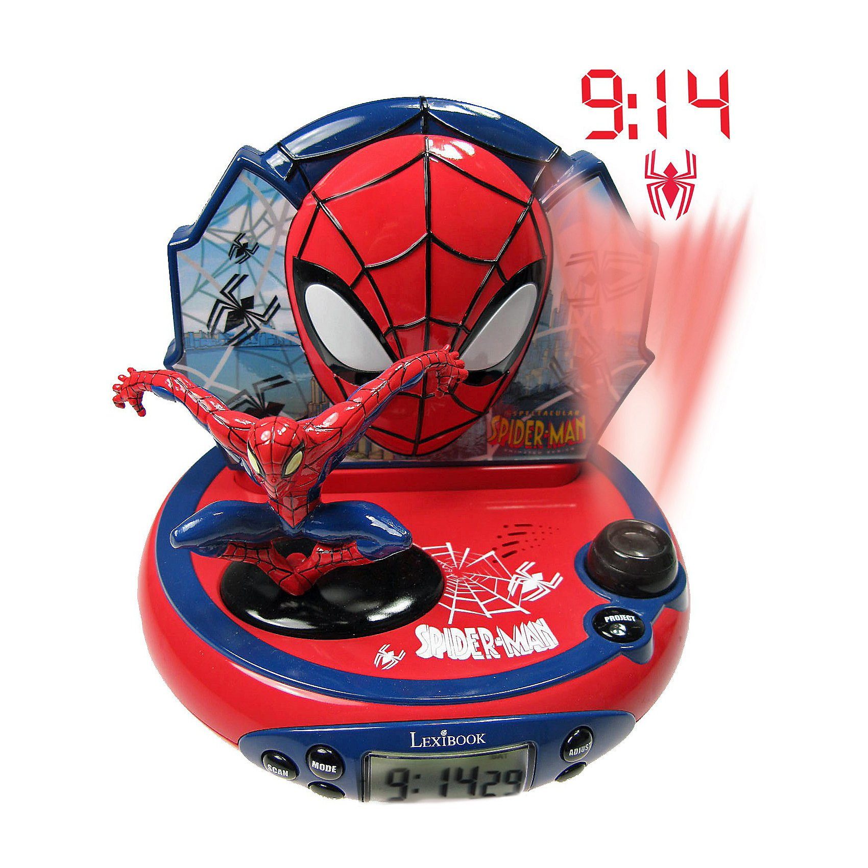 Lexibook® Spider-Man Radiowecker mit Projektion und ...