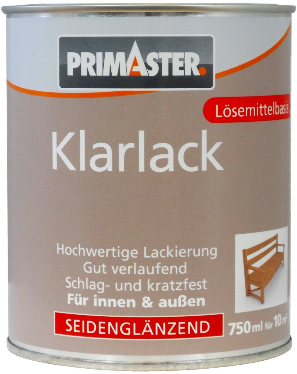 Klarlack Primaster Klarlack 750 ml seidenglänzend