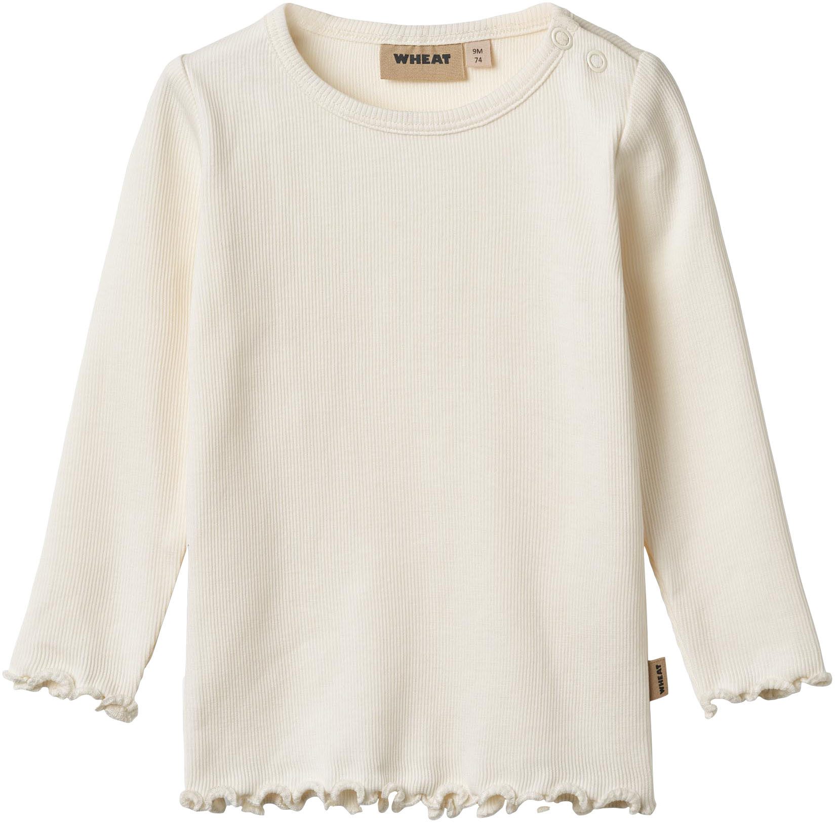 WHEAT Langarmshirt Rib T-Shirt L/S Ida