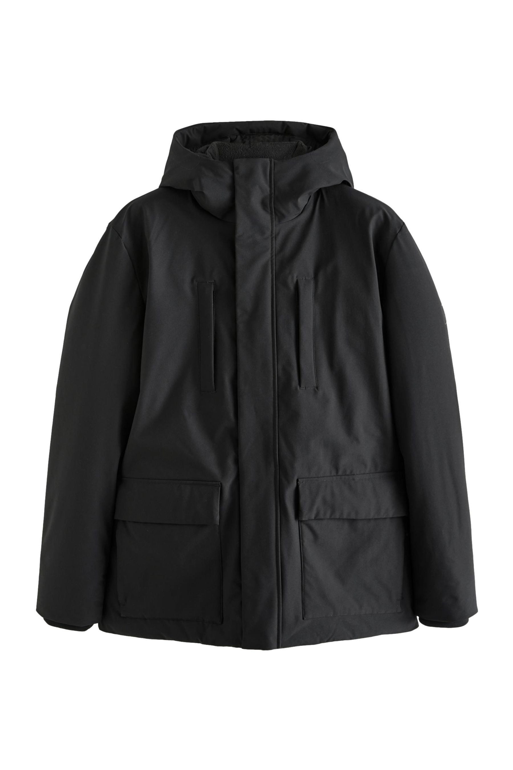 Next Anorak Wasserabweisender Parka Teddyfellfutter 4 günstig online kaufen