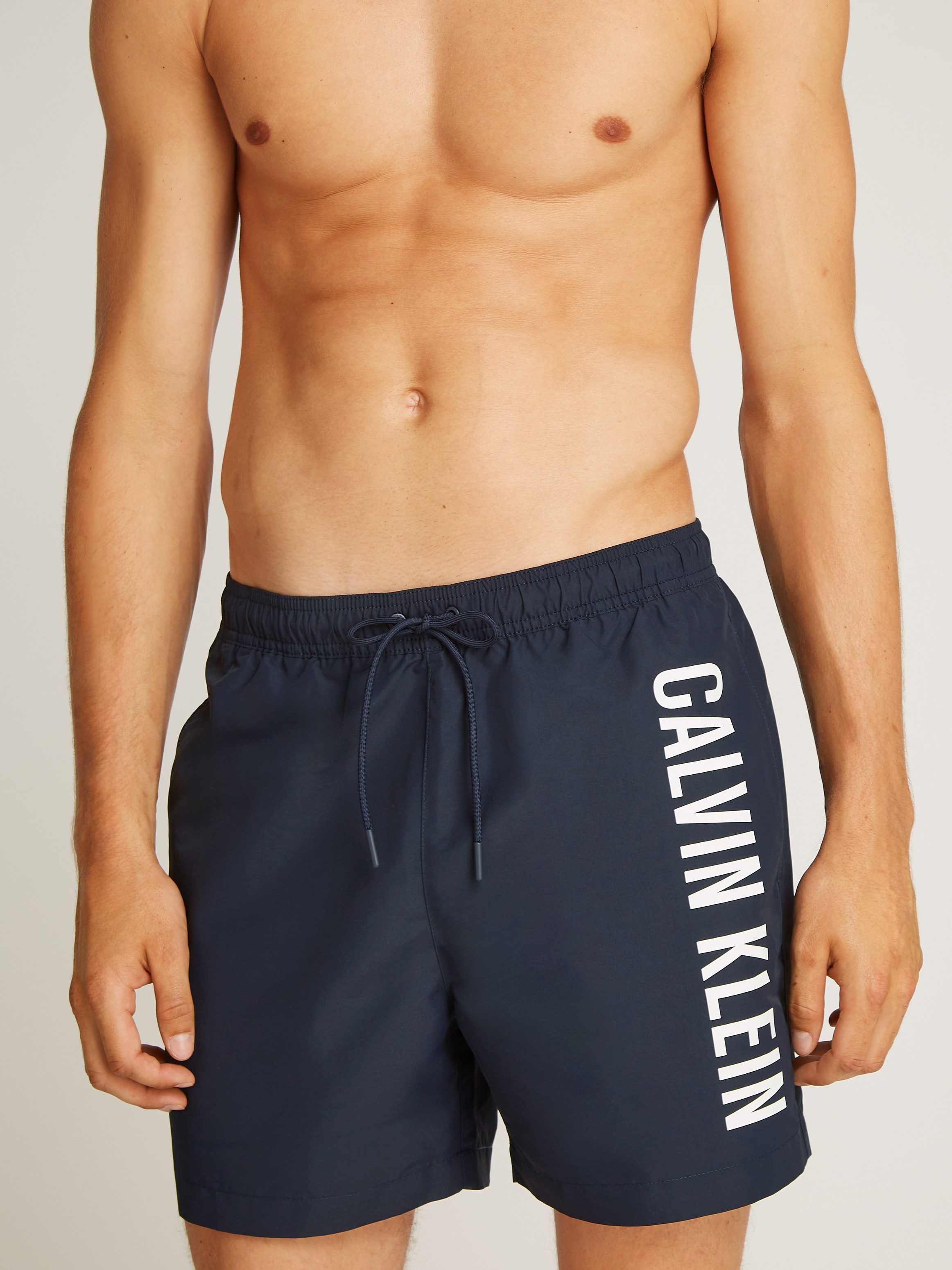 Calvin Klein Swimwear Badeshorts MEDIUM DRAWSTRING mit großem Logo günstig online kaufen