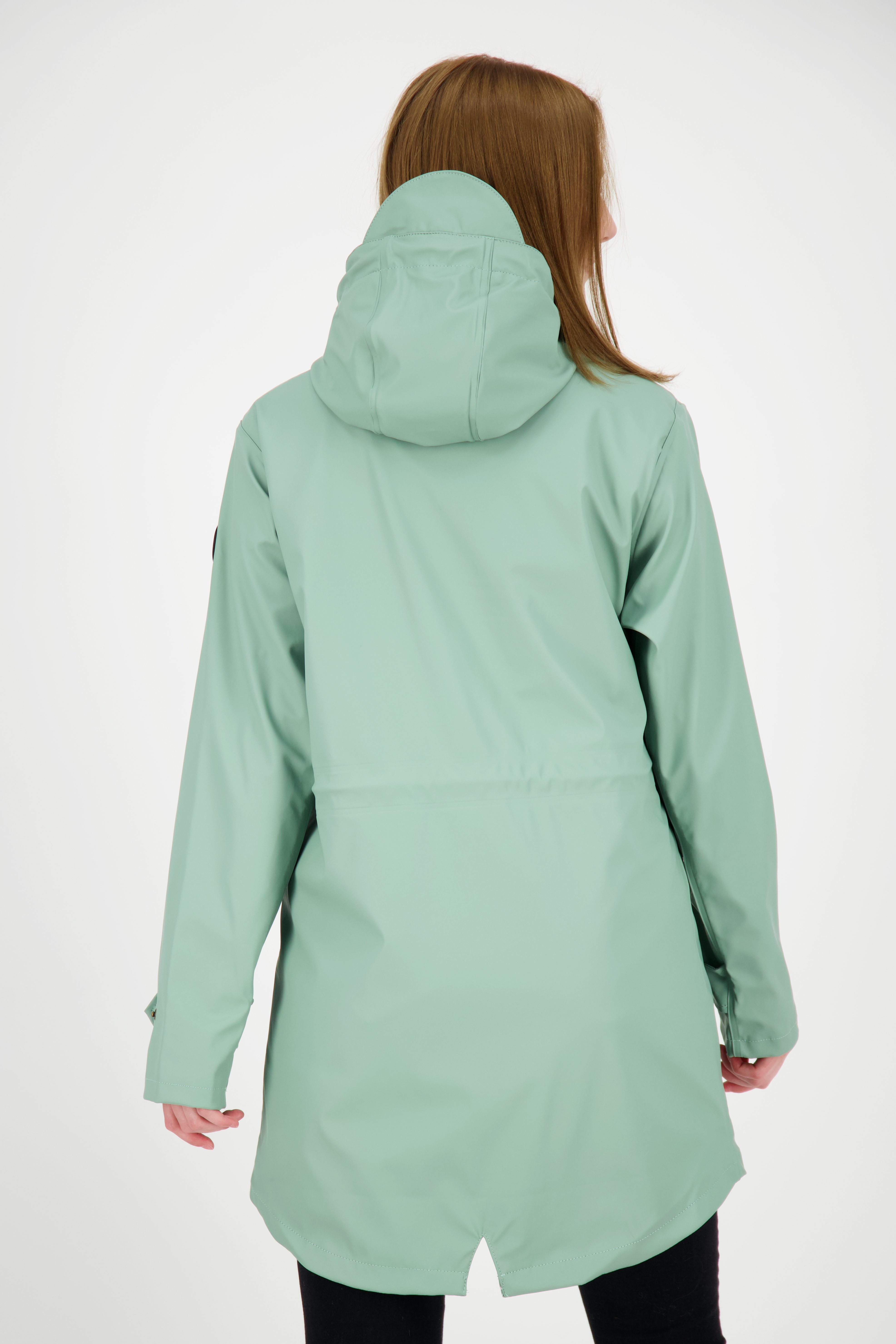 DEPROC Active Regenjacke Friesennerz in Größen UNI PEAK WOMEN erhältlich LOVE grau Großen auch