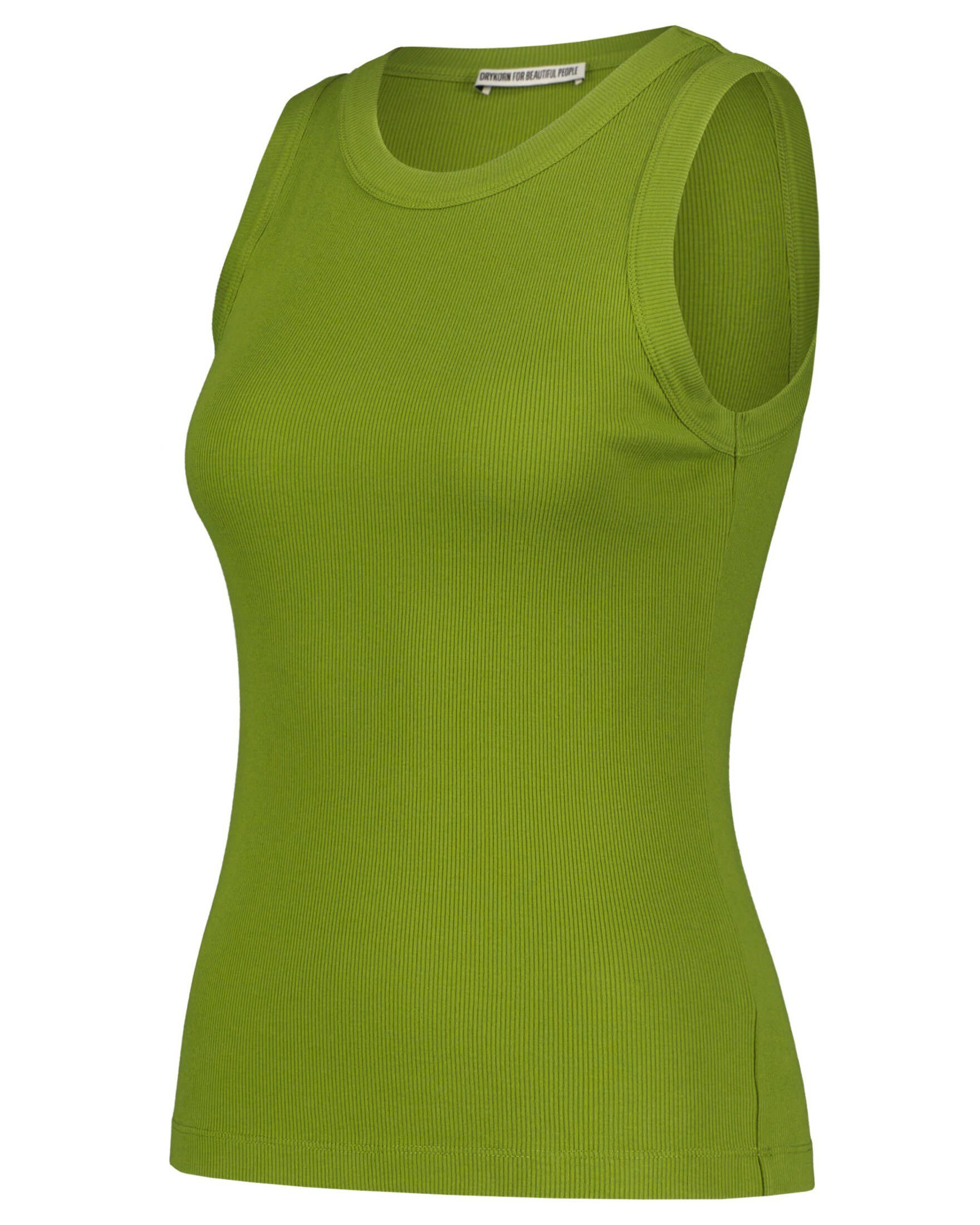 Damen Drykorn grün OLINA (43) (1-tlg) Top T-Shirt