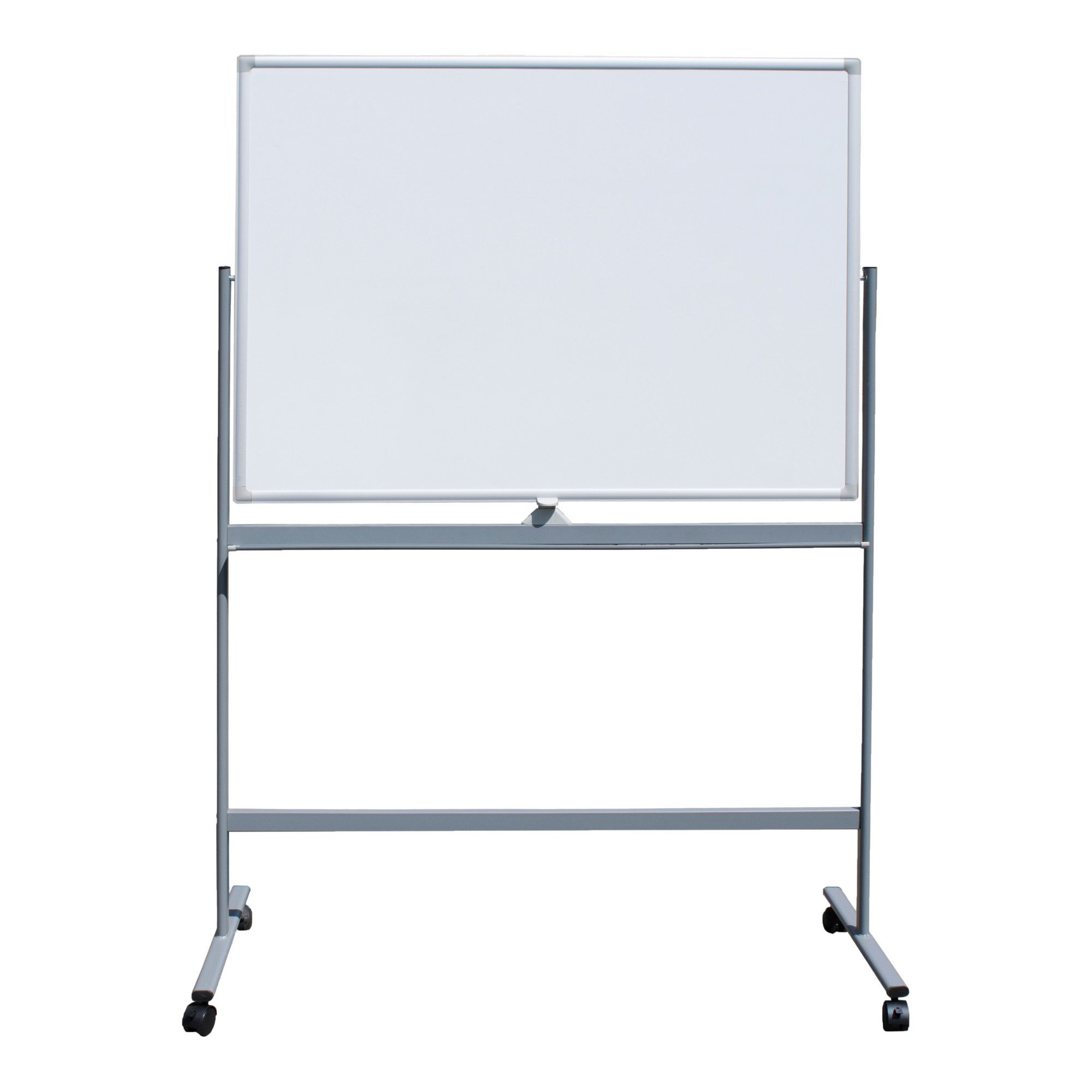 Stier Moderationskoffer STIER Mobiles Whiteboard 1200x900mm magnetisch mit Fahrgestell