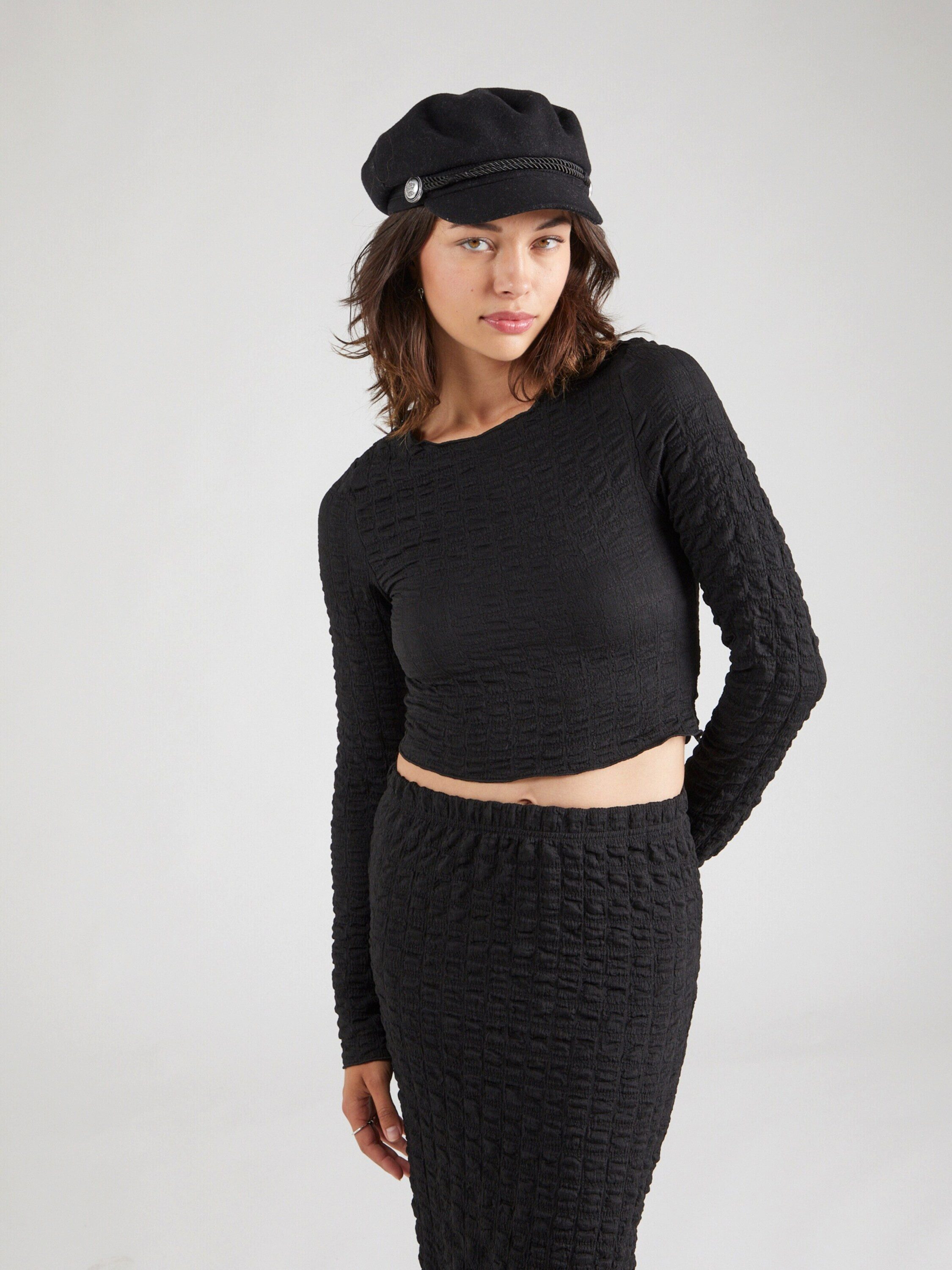 Noisy may Langarmshirt NMZAHARA (1-tlg) Plain/ohne günstig online kaufen