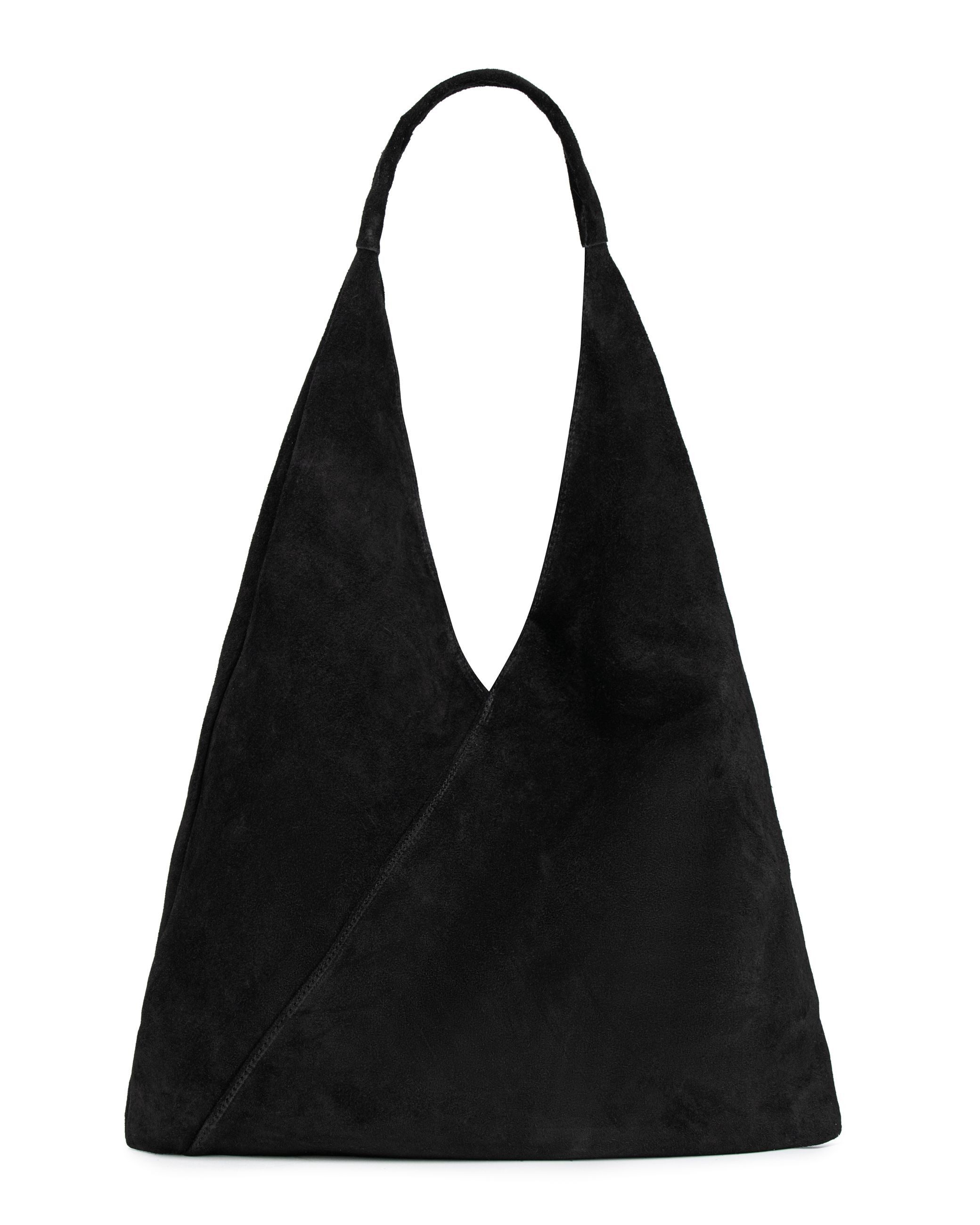 Schultertasche große Damen Wildleder Hobo Handtasche - PREMIUM LINE - Modell No.863