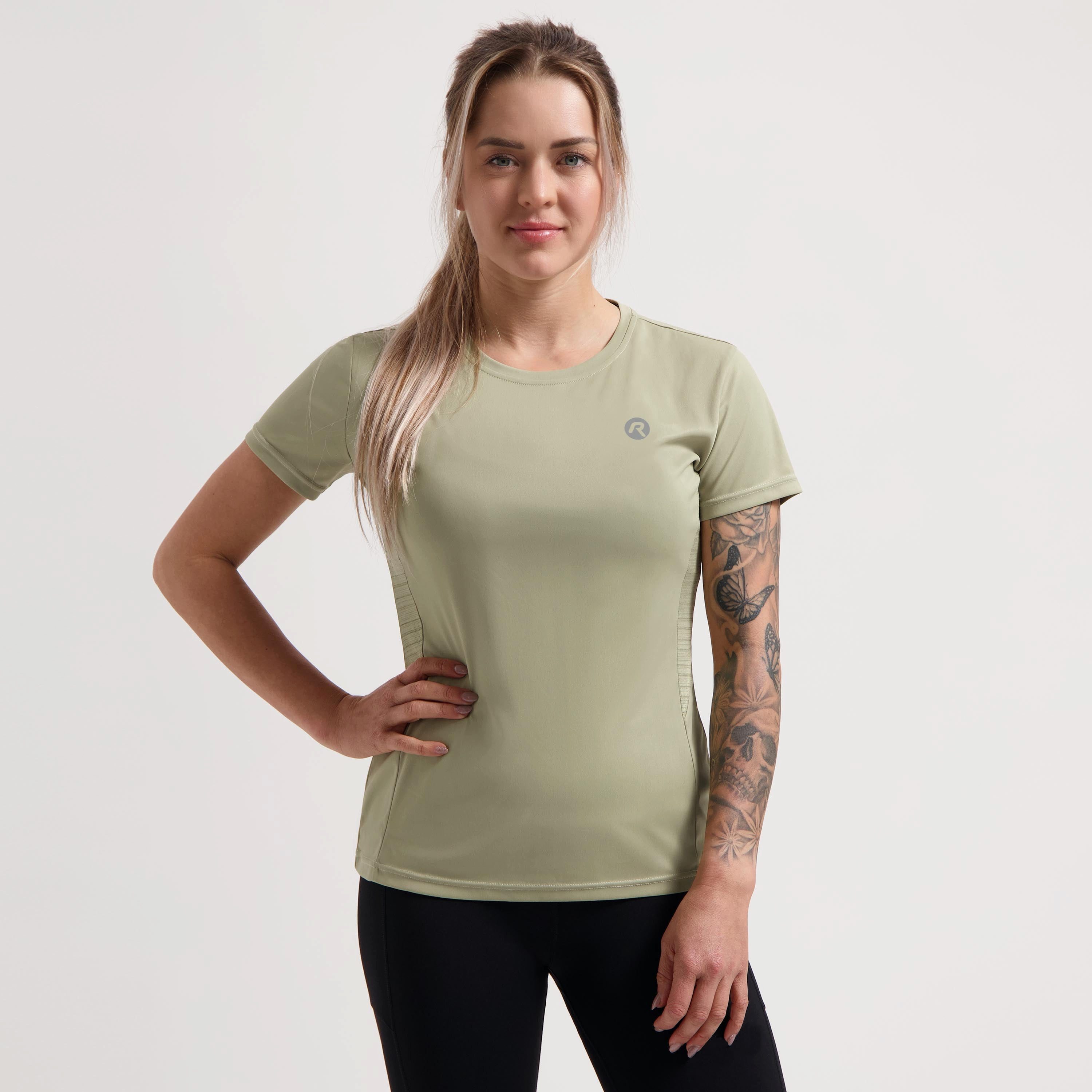 Rogelli Funktionsshirt Technisches Kurzarm-Sport-T-Shirt Damen - Core