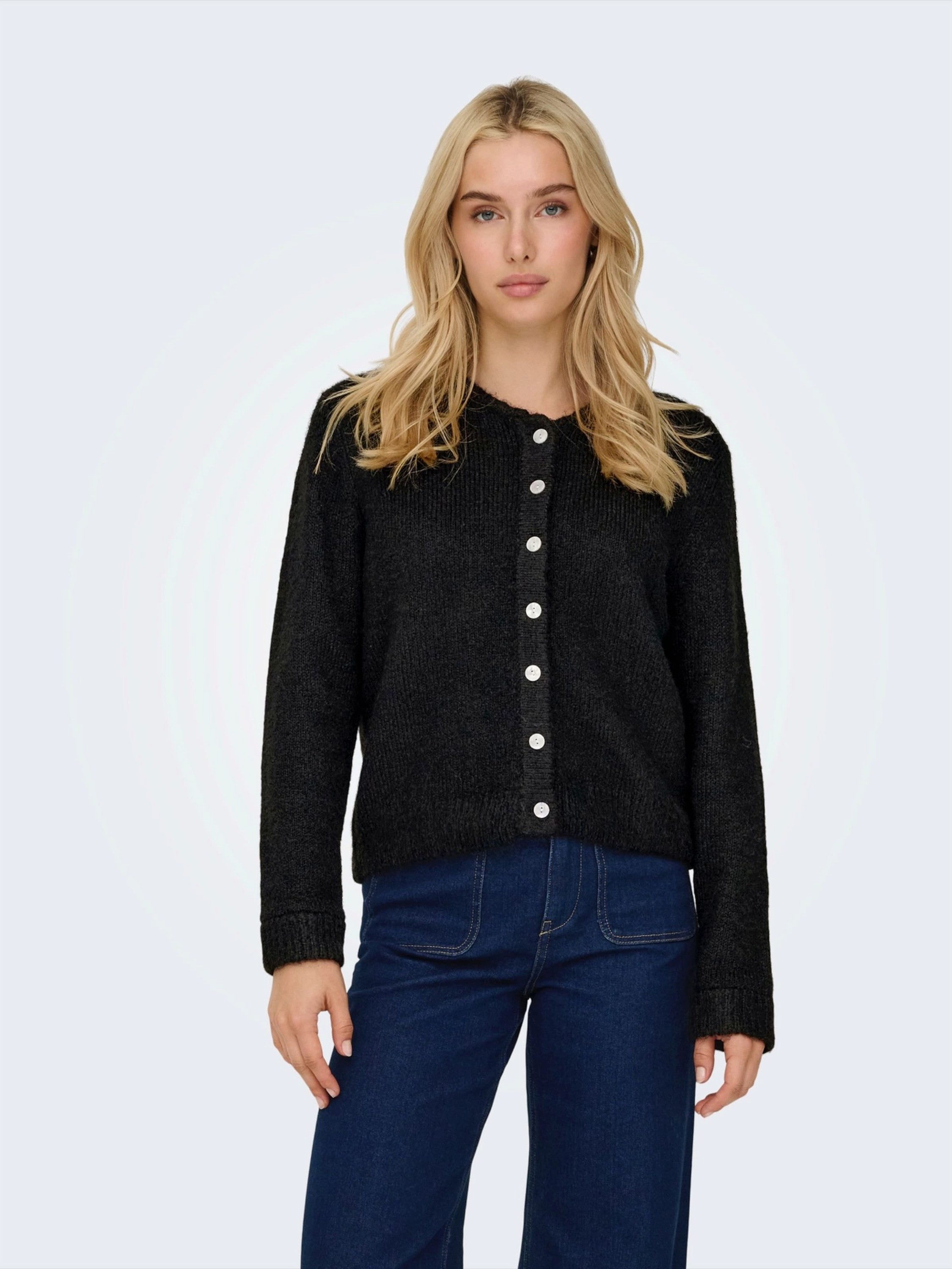 ONLY Strickjacke ONLMAGGIE (1-tlg) Plain/ohne Details