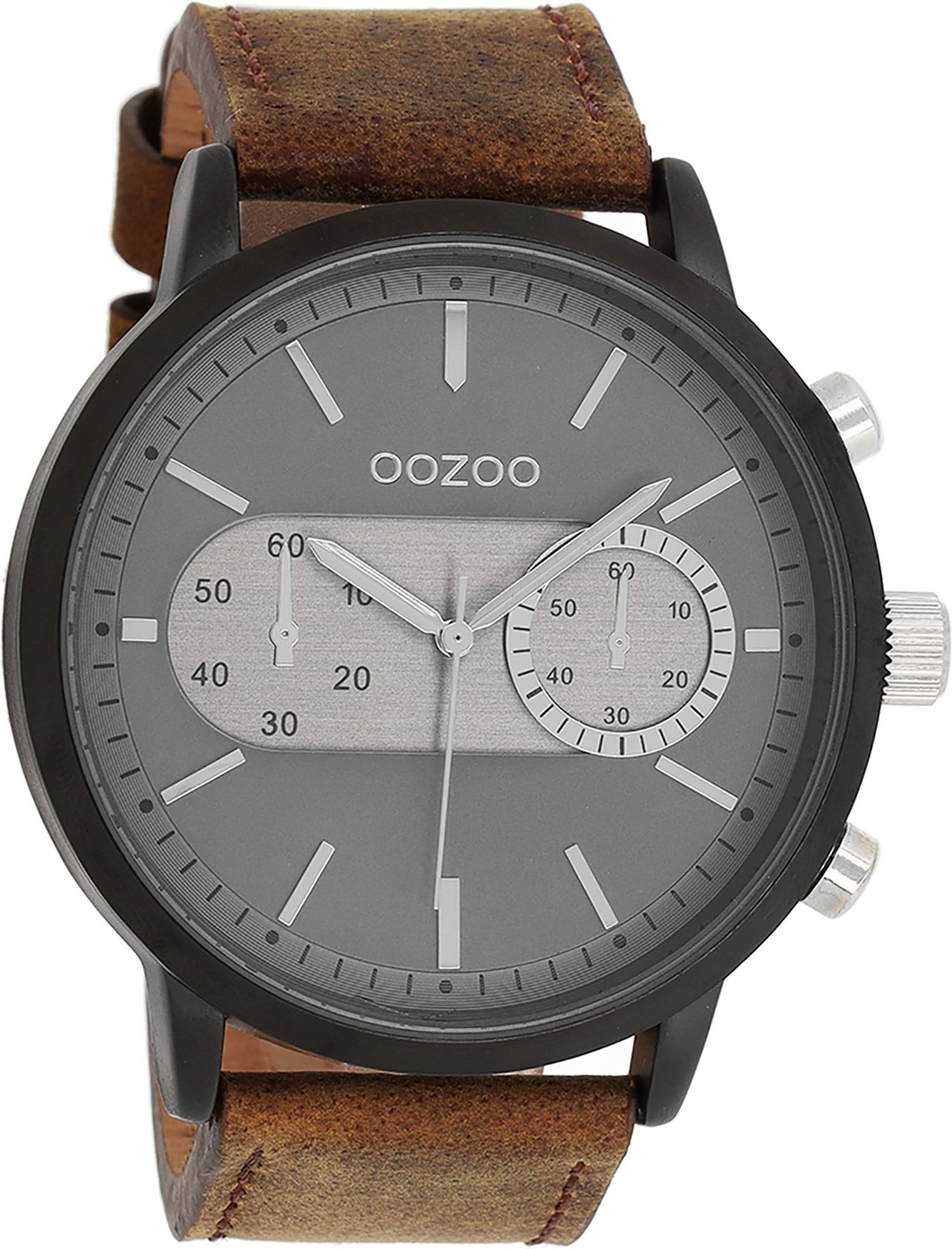 OOZOO Quarzuhr Oozoo Herren Armbanduhr braun günstig online kaufen