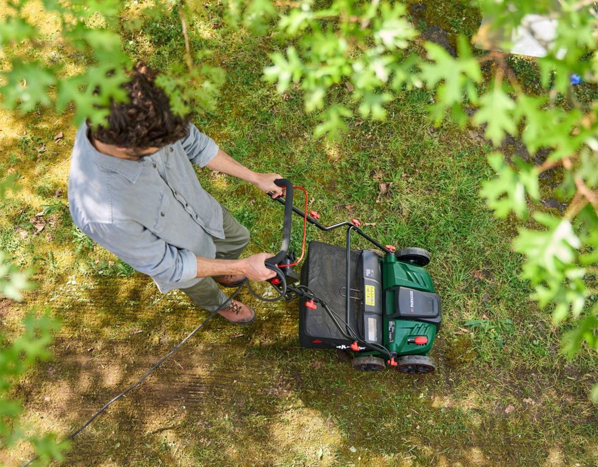 Parkside Elektro-Vertikutierer Parkside 2-in-1 Garten Vertikutierer günstig online kaufen