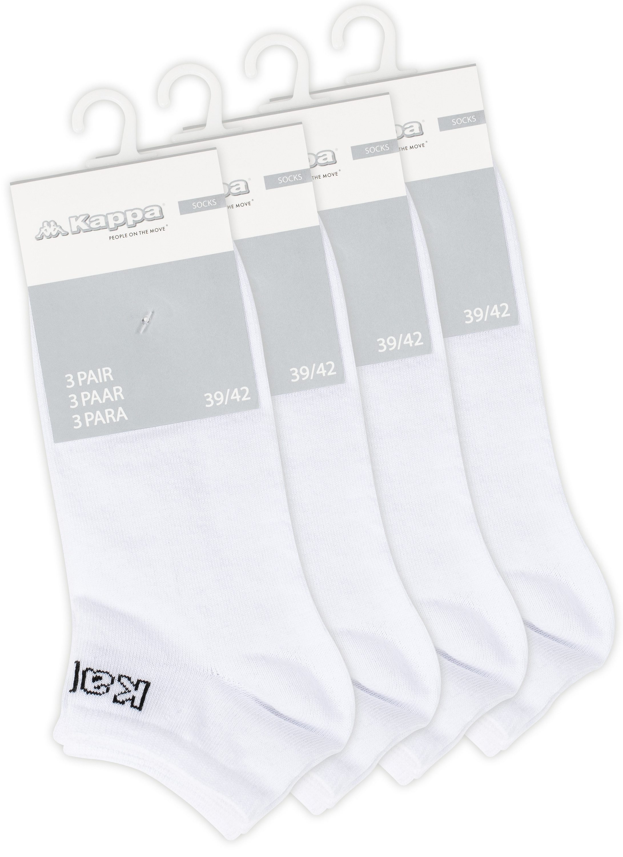 Kappa Sneakersocken Sportsocken (12-Paar) mit eingewebtem günstig online kaufen