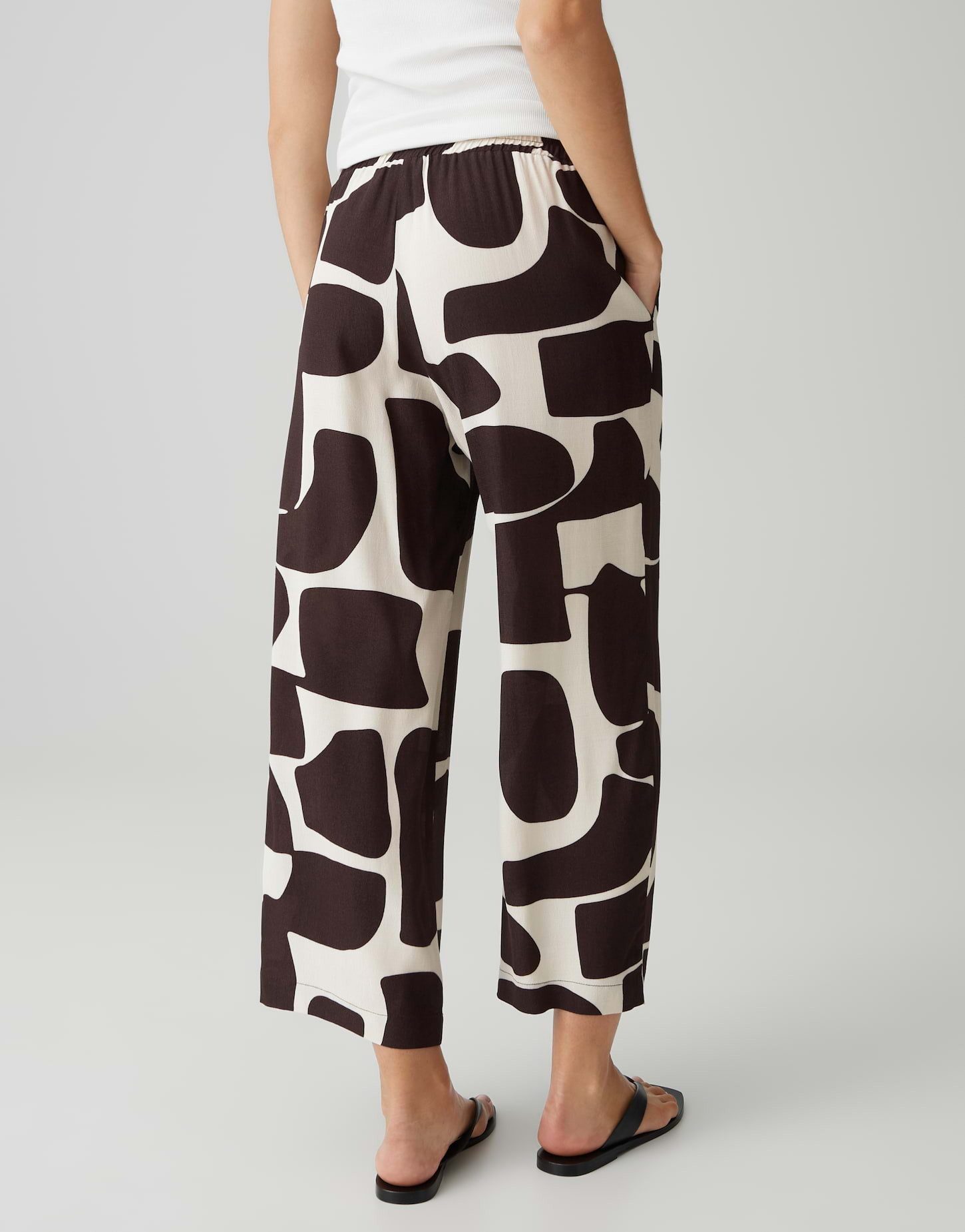 OPUS PANTS Schlupfhose Malotta echo Praktische Taschen runden den entspannten Look ab