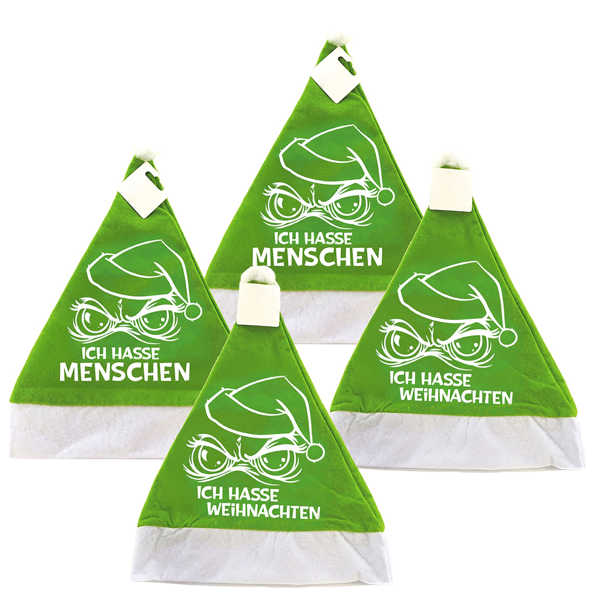 Annastore Bommelmütze 4 x Nikolausmütze aus günstig online kaufen