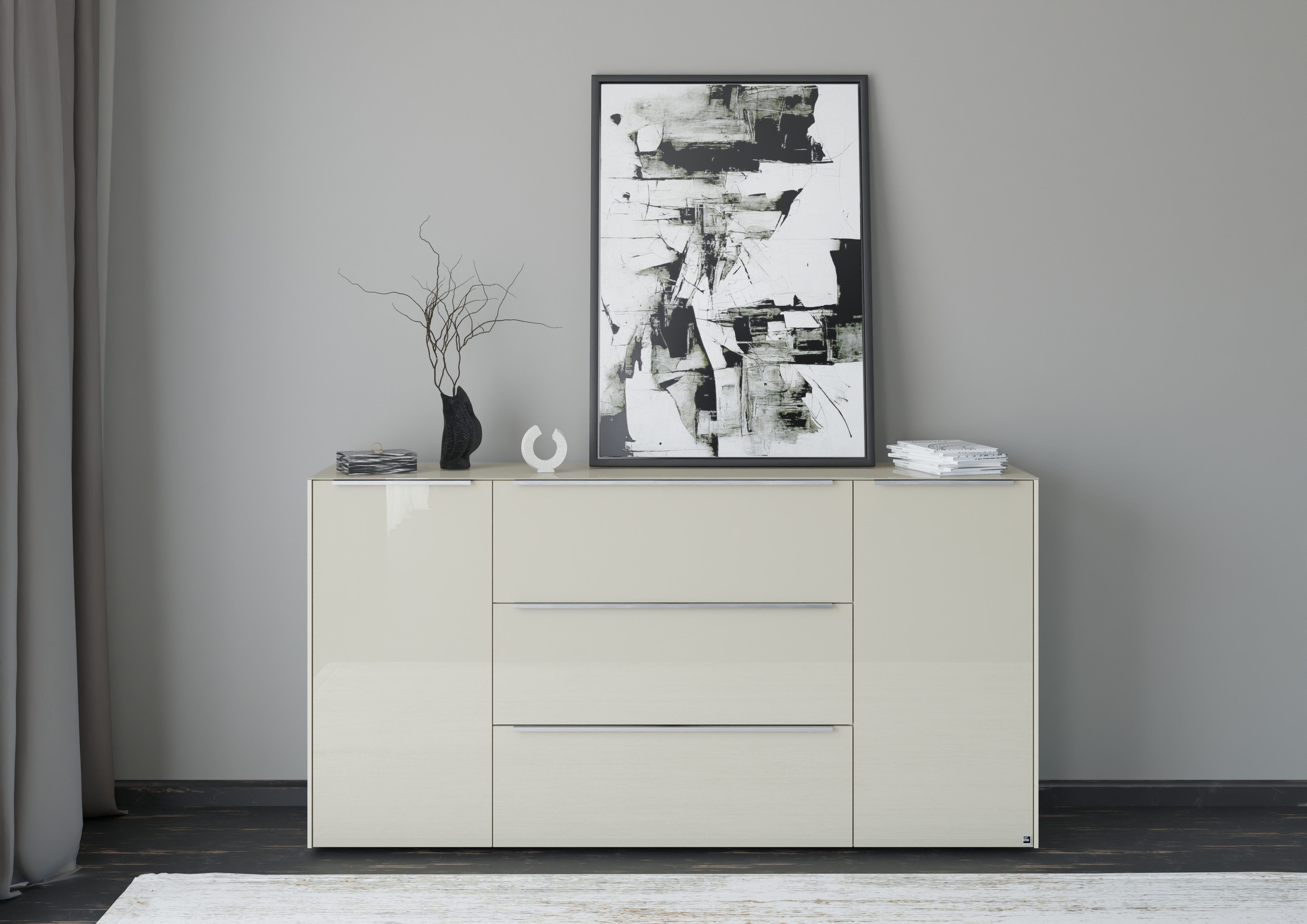 set one by Musterring Sideboard Reno (1 St), Mit Gleitern und in verschiedenen Farben erhältlich