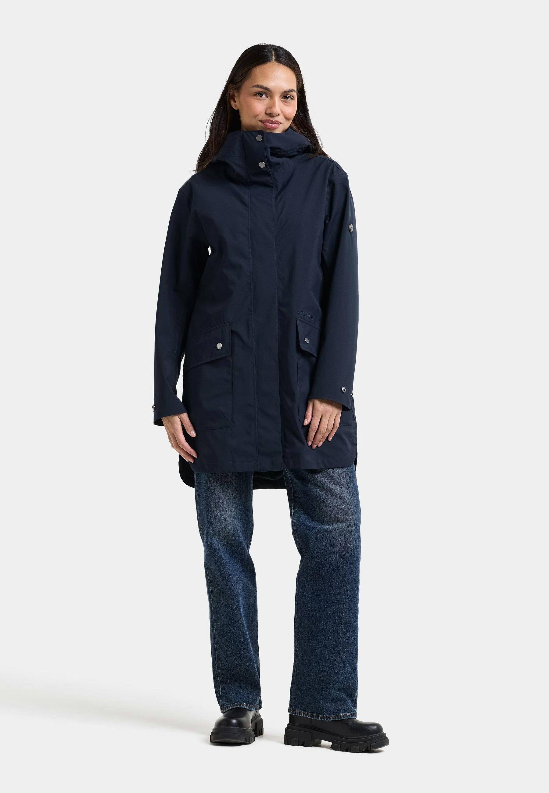 Didriksons Parka Gwen Parka mit Kapuze mit Taschen
