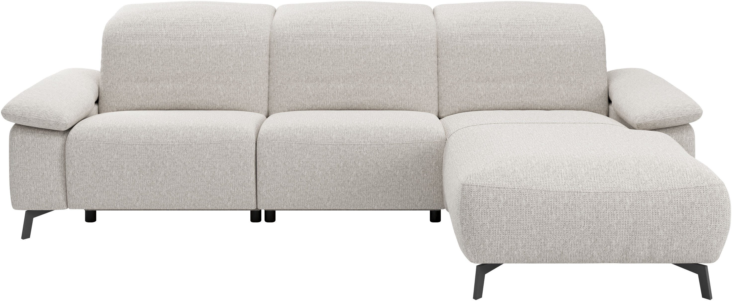 Musterring Ecksofa MR 370, intelligenter Komfort im modernen Design, Optionale Relaxfunktion, flexible Kopfteile & klappbare Armlehnen