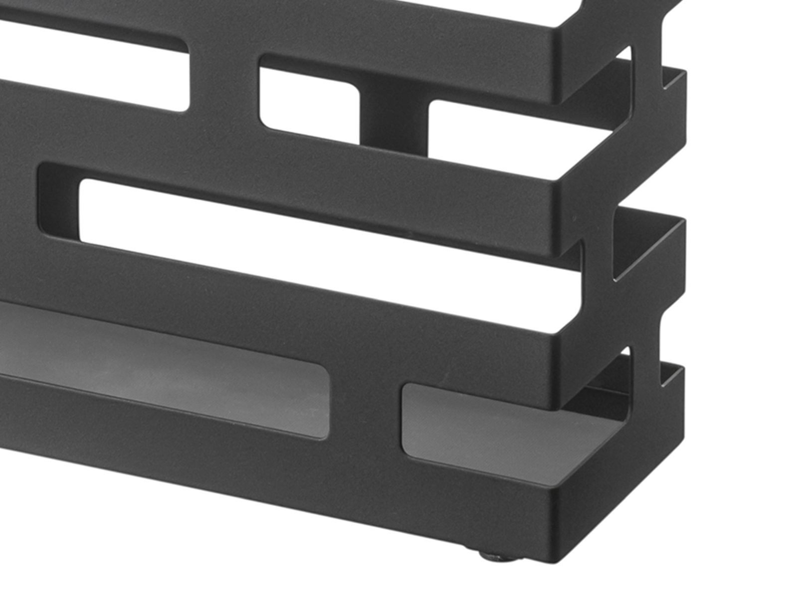 Yamazaki Schirmständer Brick rechteckig schmal Metall für Regenschirm Regenschirmständer, Schirmhalter, Regenschirmhalter, aus Metall, modern, 30x43x10cm