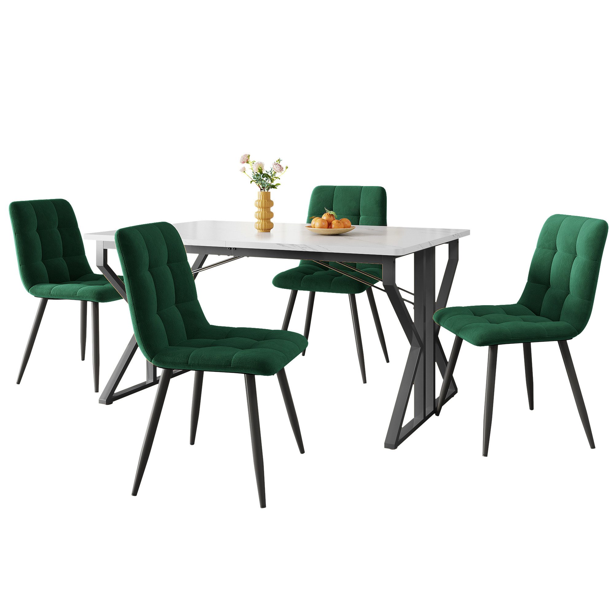 Flieks Essgruppe, (Set, 5-tlg., 119x70cm Tischplatte), günstig online kaufen