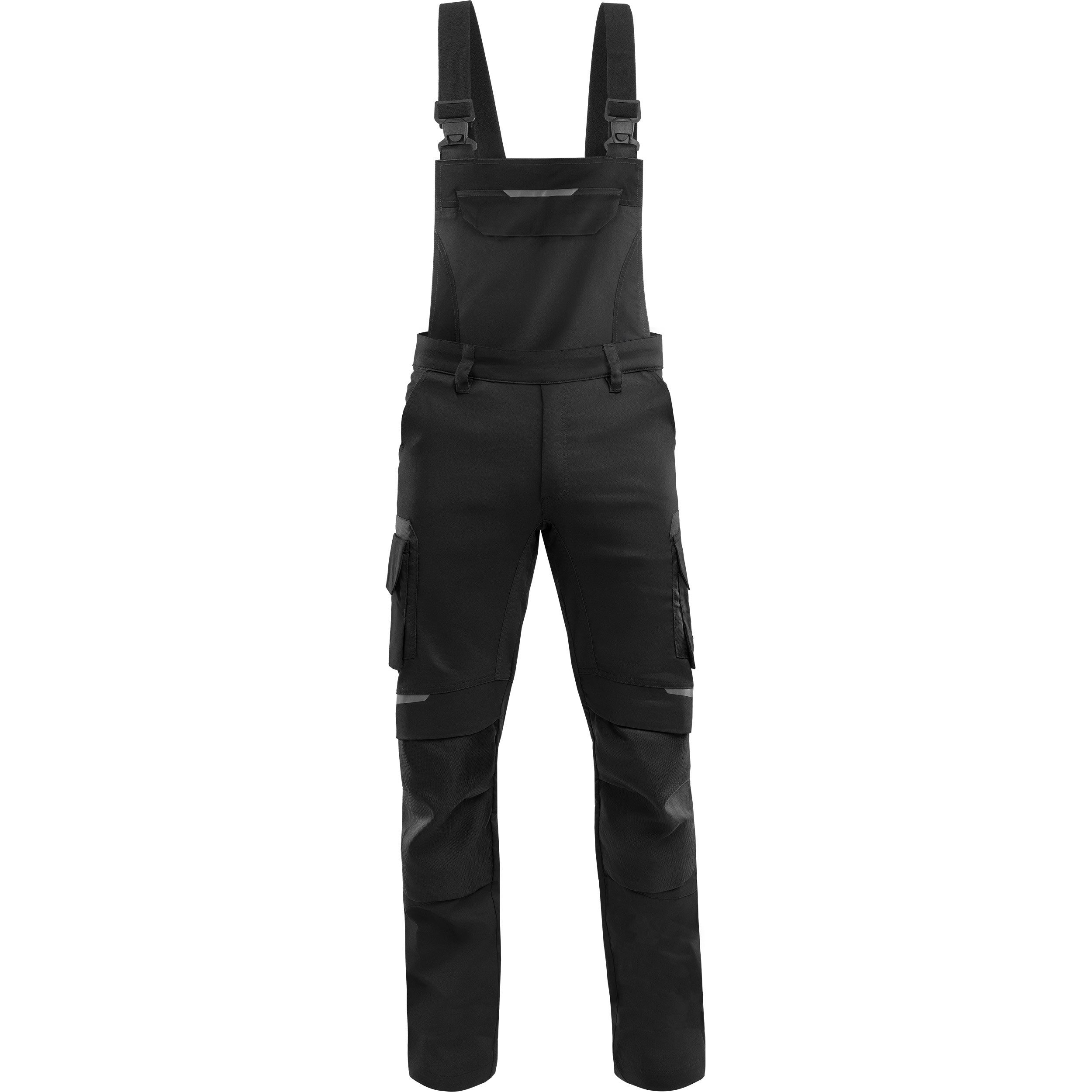 Qualitex Workwear Arbeitslatzhose Herren Stretch-Arbeitslatzhose – Cordura, Handwerker Latzhose (1-tlg) 6 Taschen, ergonomische Schnitt & maximal Bewegungsfreiheit für Profis