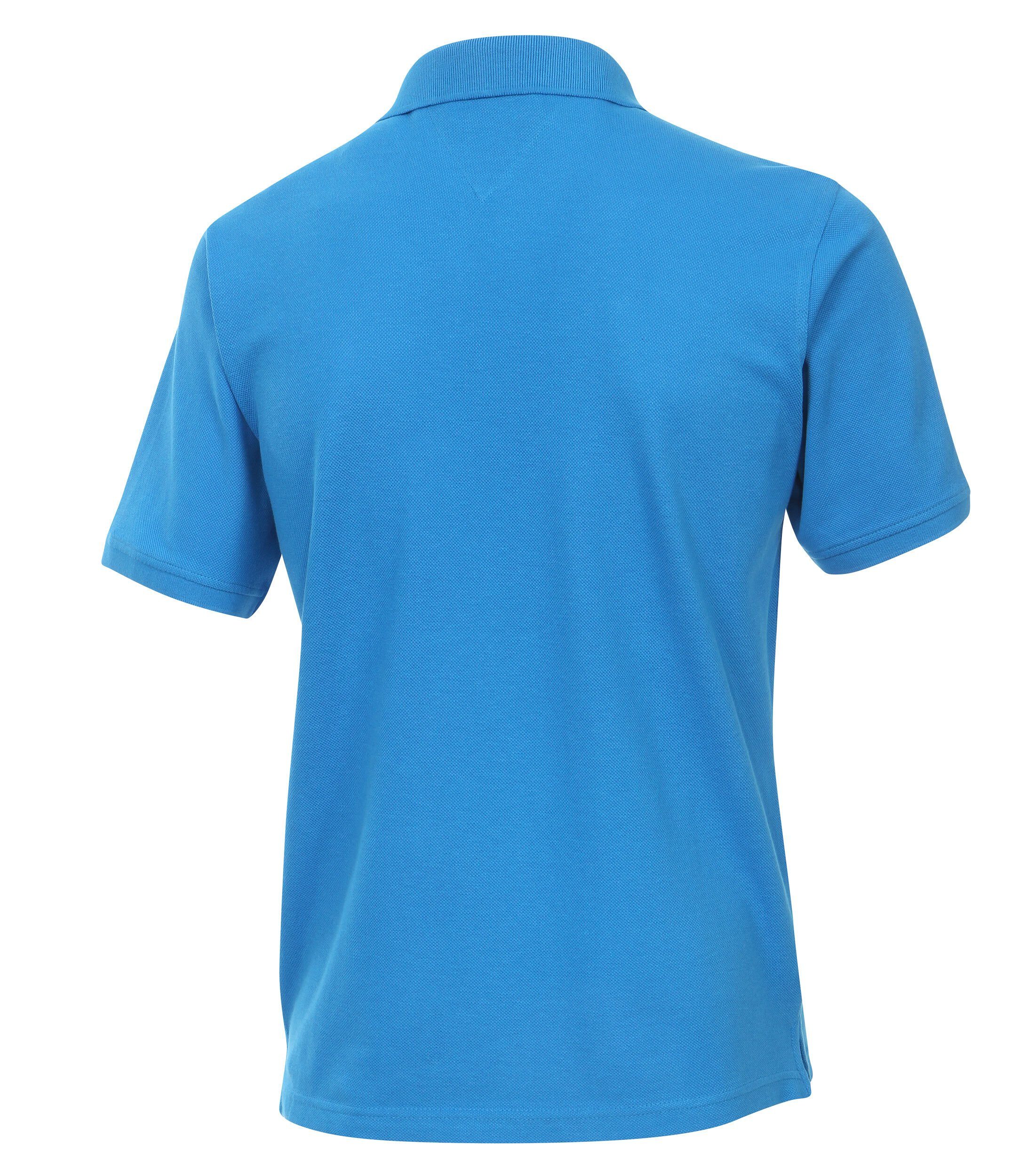 Poloshirt uni blau Redmond 16