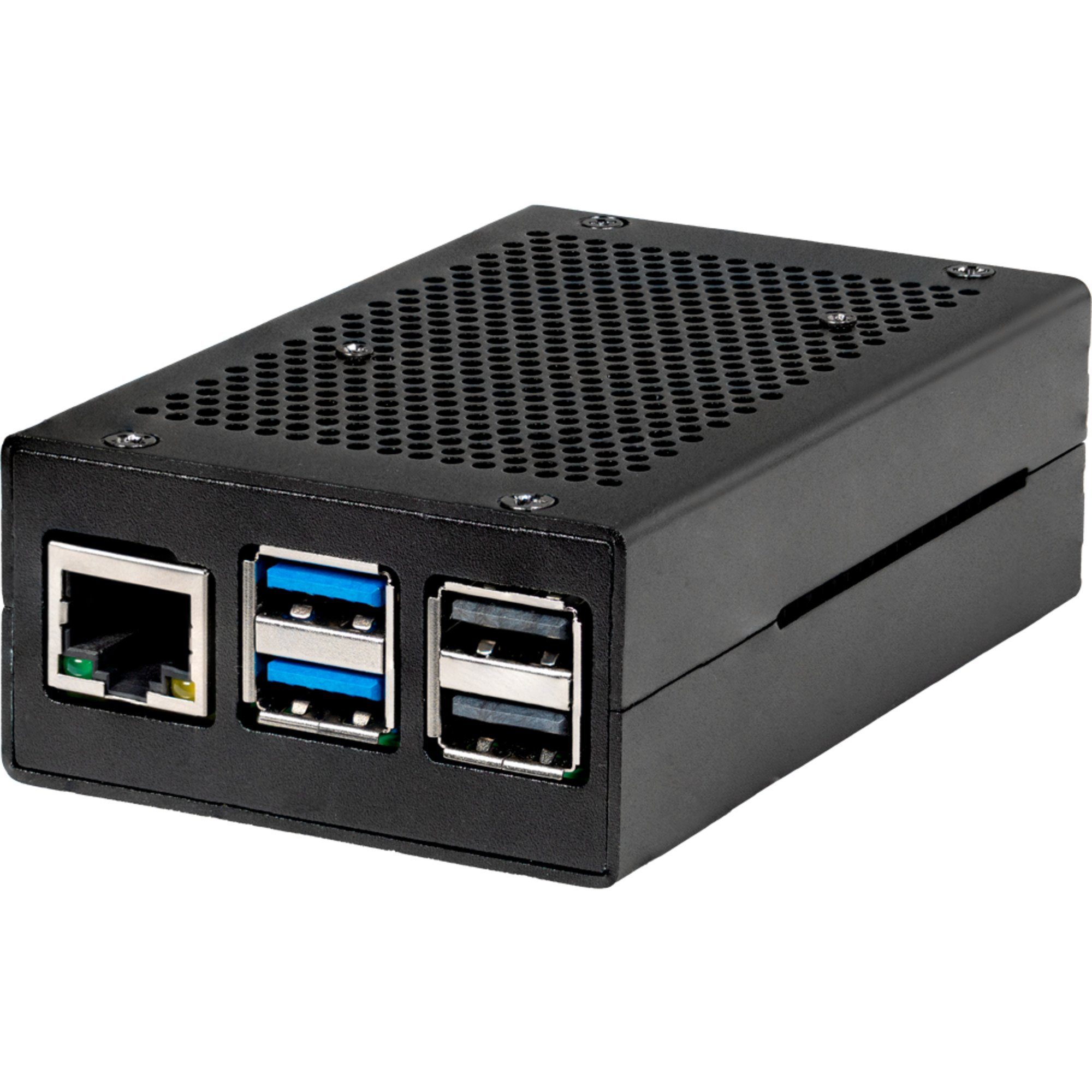 PC-Gehäuse Joy-IT Aluminiumgehäuse für Raspberry Pi 5