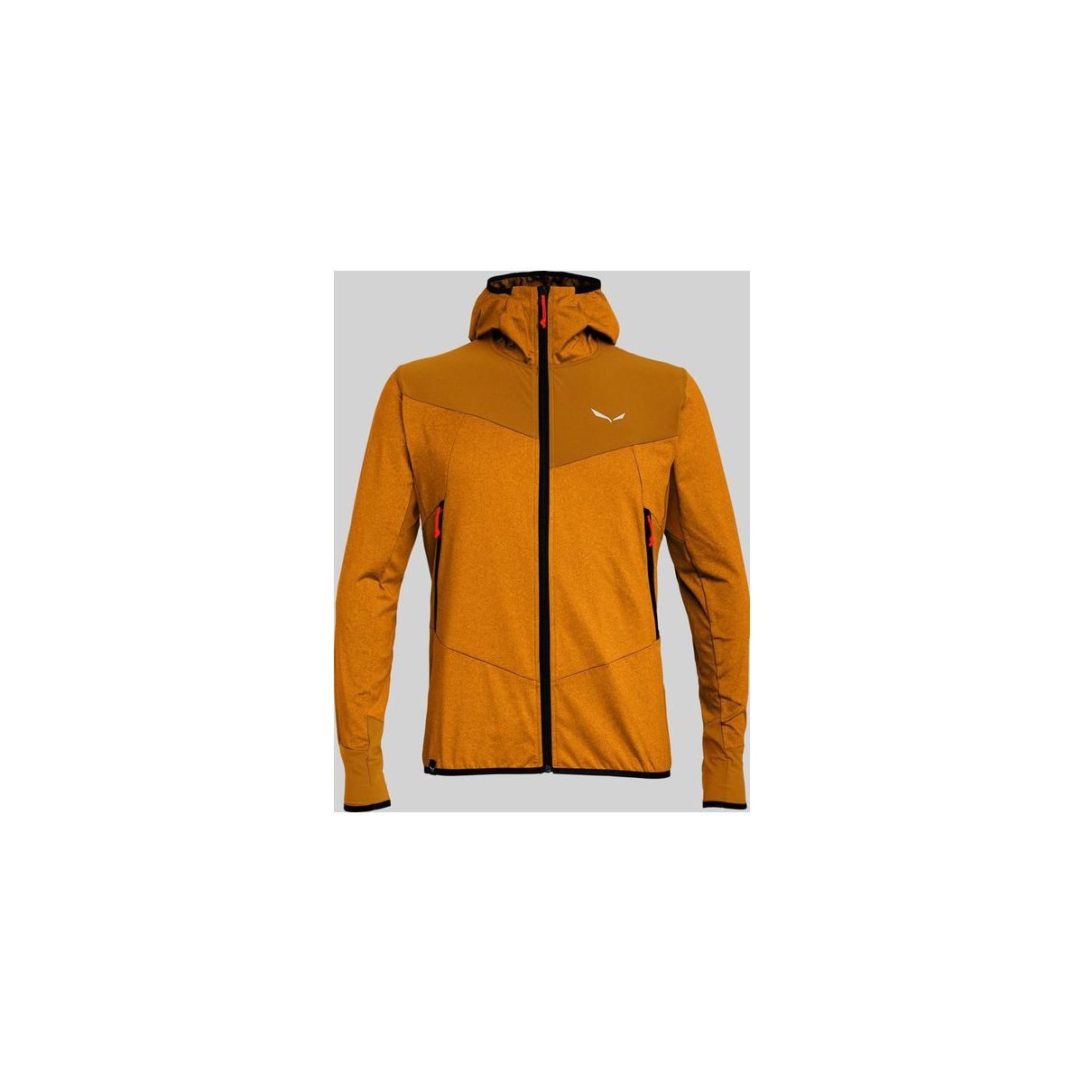 Salewa Fleecejacke Agner Hybrid Polarlite/Durastretch M Full Zip Hoody Leichter, schnell trocknender Hoody mit robuster Konstruktion, ideal