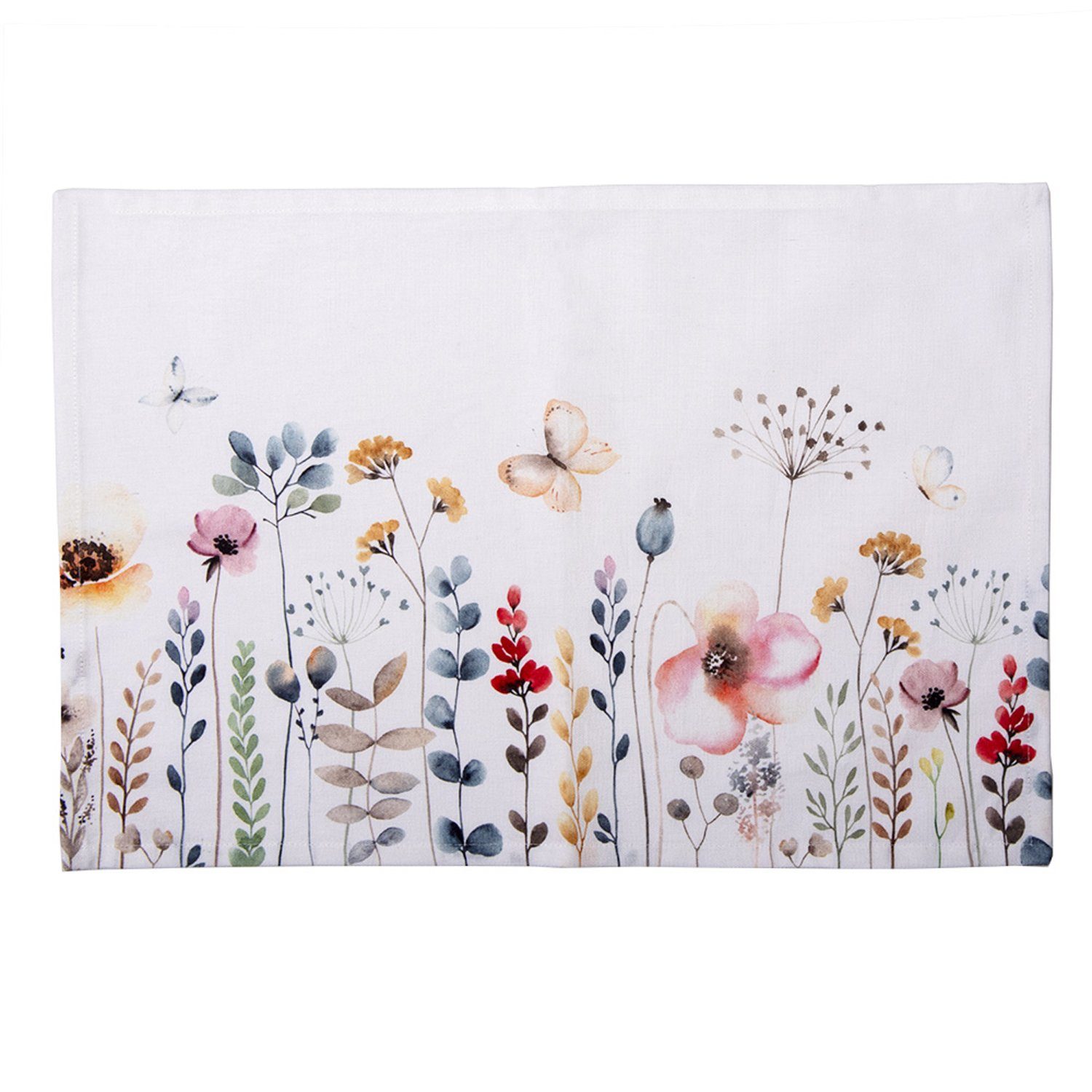 Clayre & Eef Platzset Flowerbomb, (Set, günstig online kaufen