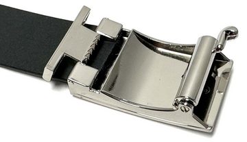 LLOYD Men’s Belts Ledergürtel LLOYD-Automatic-Leder-Gürtel 35mm, Kantenfinish, kürzbar, bombiert