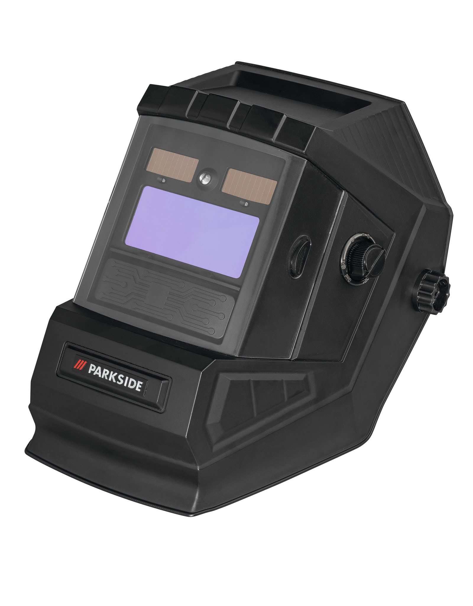 Parkside Schweißhelm PARKSIDE Selbstdimmender Schweißhelm LED-Beleuchtung PSHL 2 D1 schwarz
