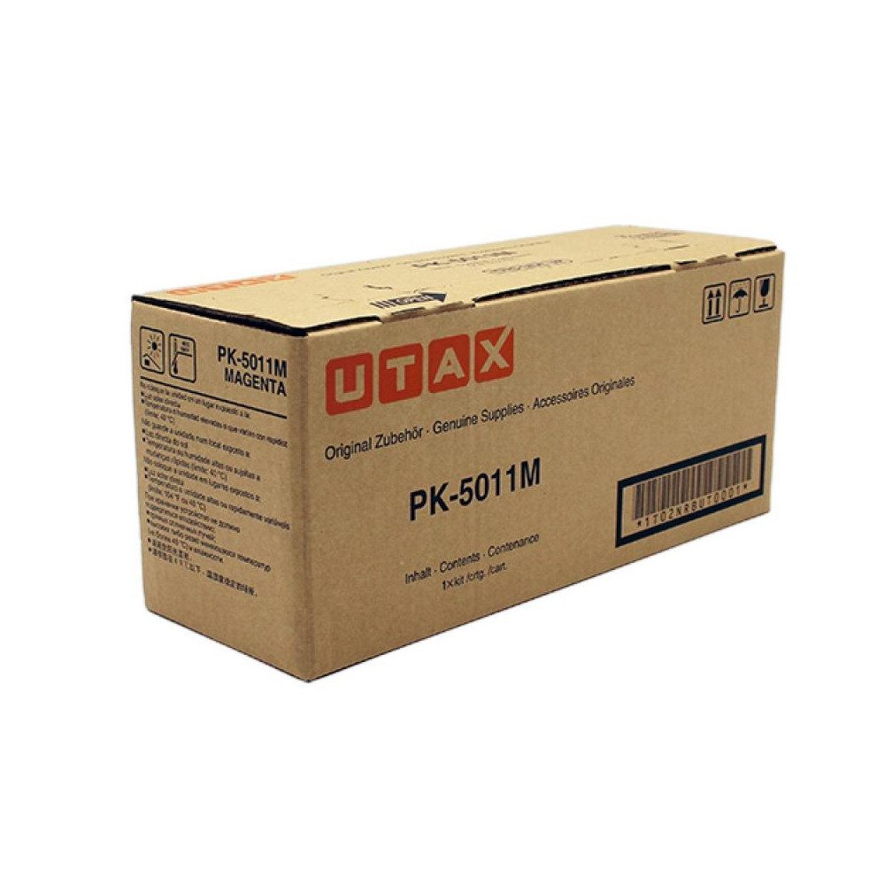 UTAX Tonerkartusche Utax Toner PK-5011M Magenta - Original Toner, (Tonereinheit), Originaltoner für UTAX Drucker