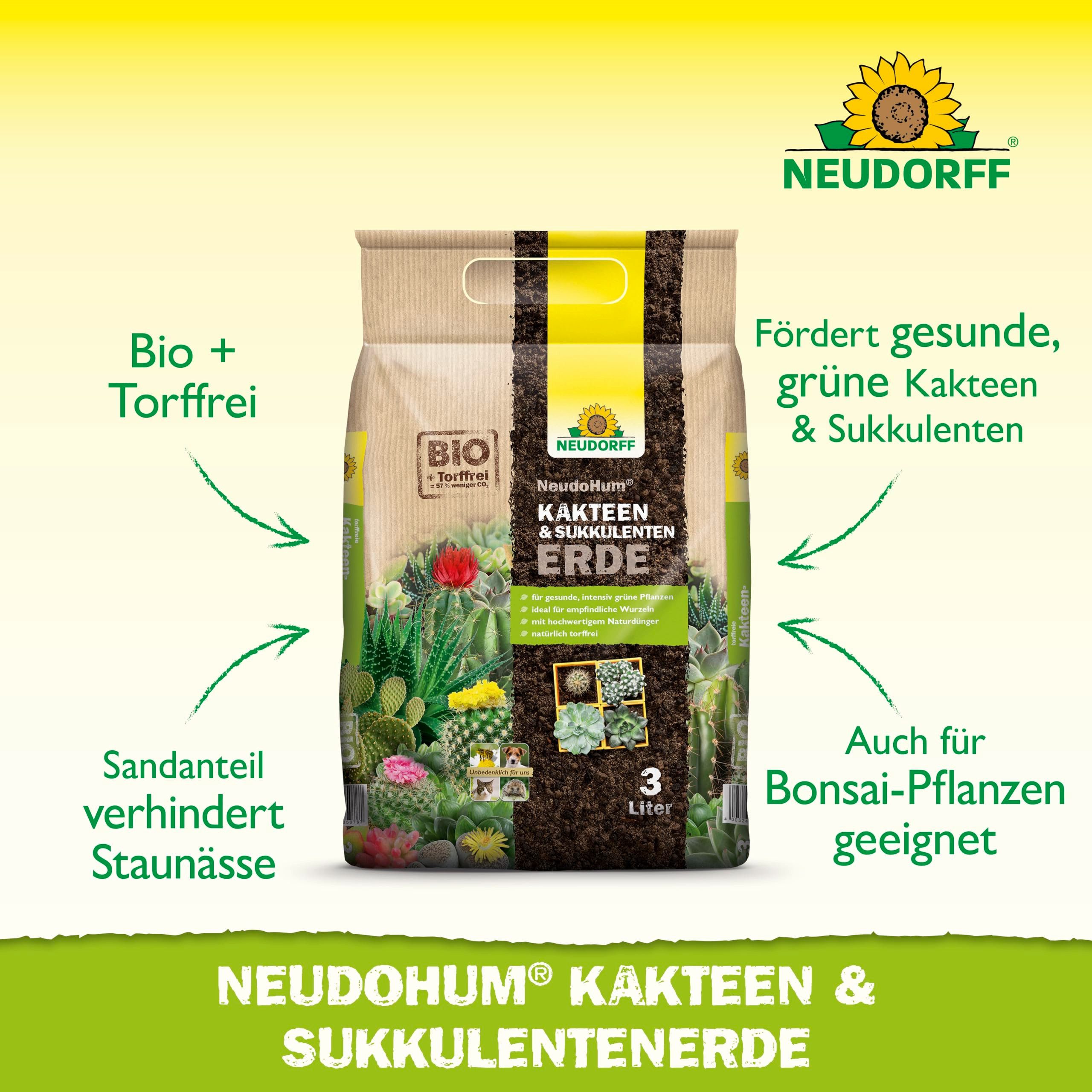 Neudorff Bio-Erde NeudoHum Kakteen- & SukkulentenErde günstig online kaufen