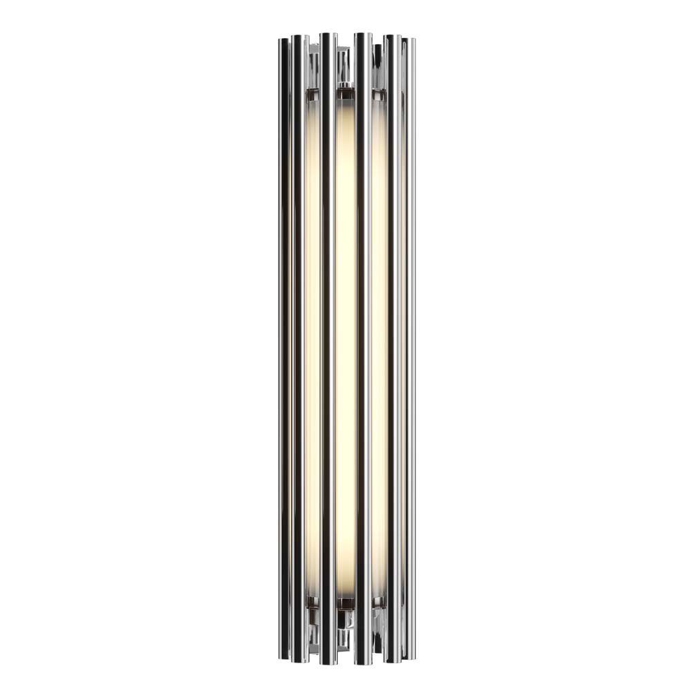 Maytoni LED Wandleuchte, LED-Leuchtmittel fest verbaut, Warmweiß, Wandlampe Wandleuchte Flurlampe chrom LED Retro Schlafzimmerleuchte H