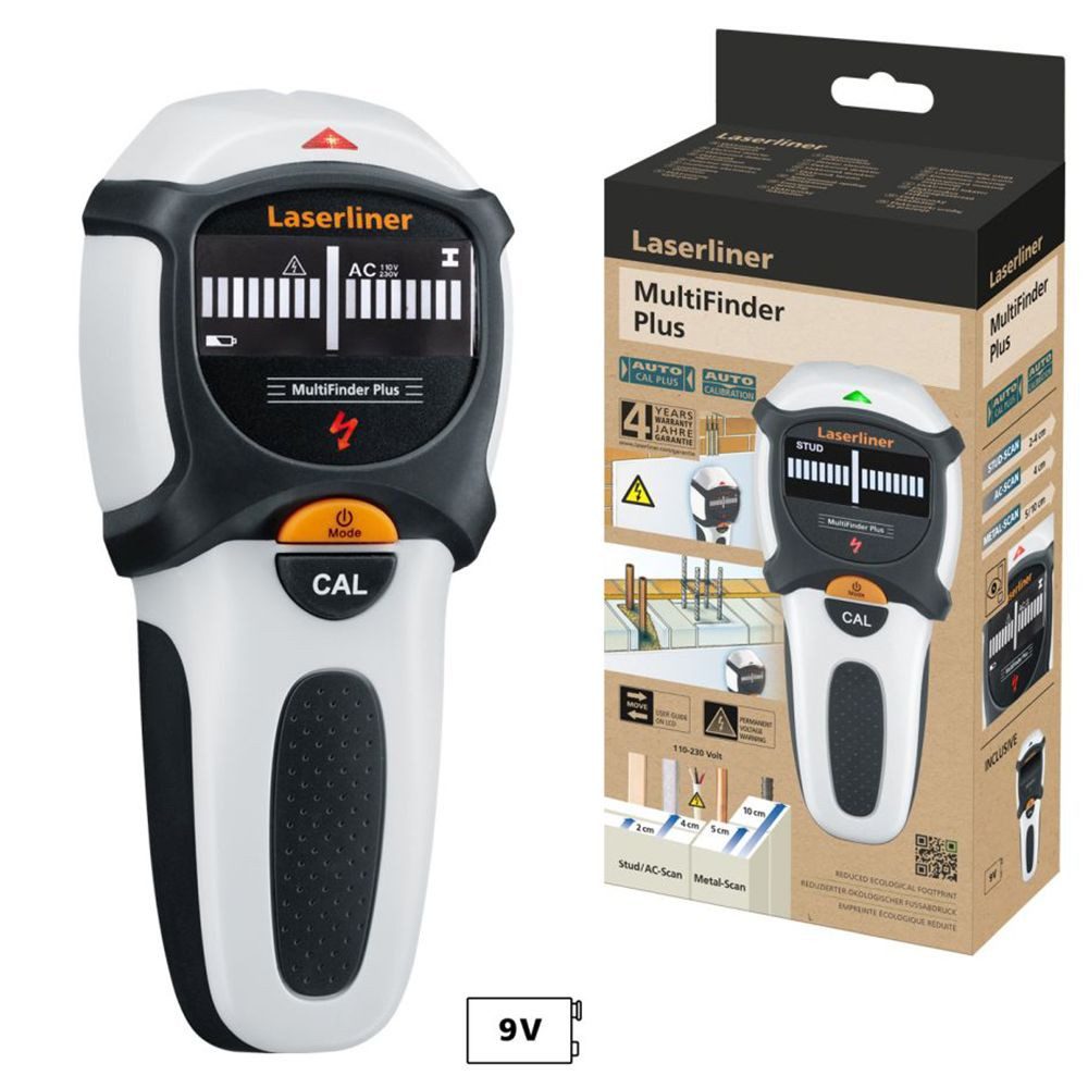 LASERLINER Laserwasserwaage Laserliner MultiFinder Plus Universelles Ortungsgerät