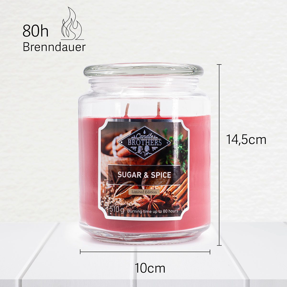 Candle BROTHERS Duftkerze Sugar & Spice günstig online kaufen