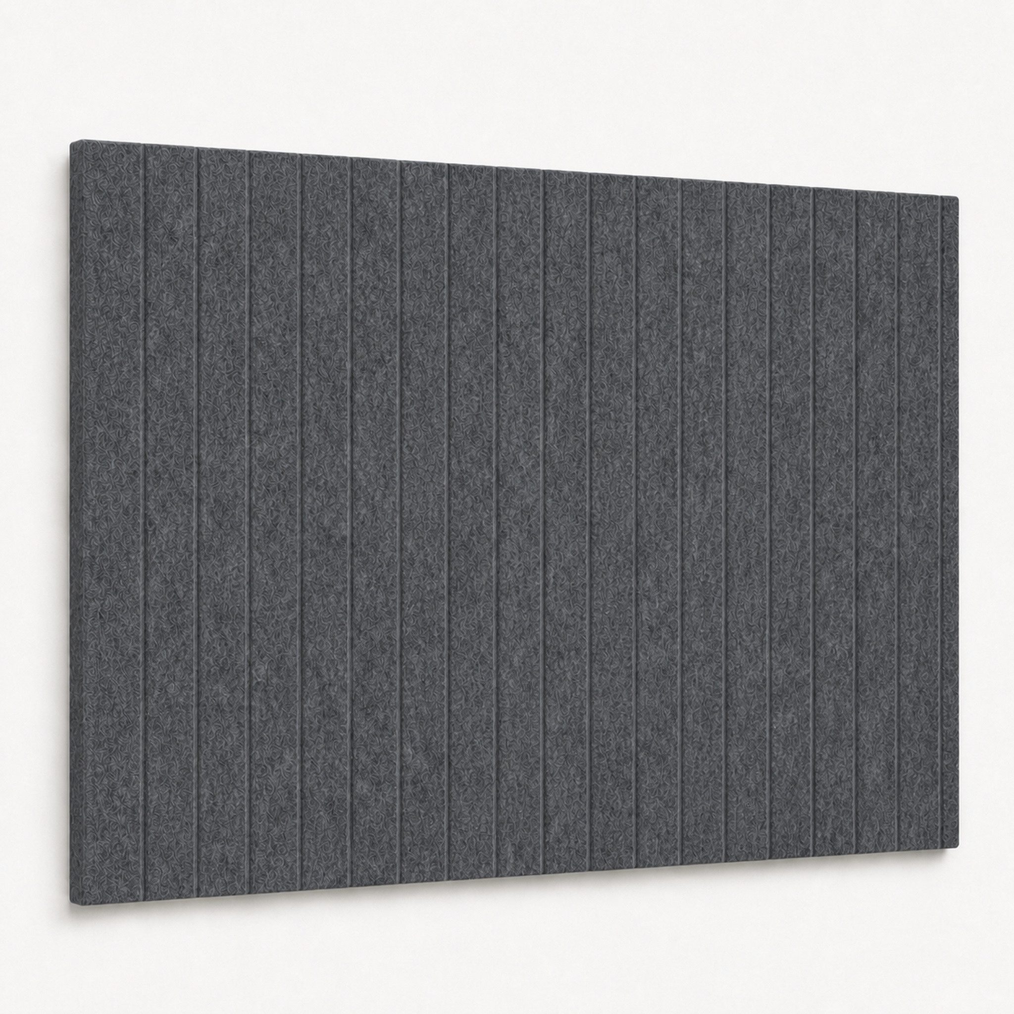 Master of Boards Pinnwand Groove Board aus Filz als Memoboard, schallabsorbierend, gerillte Oberflächenstruktur, mehrere Boards kombinierbar