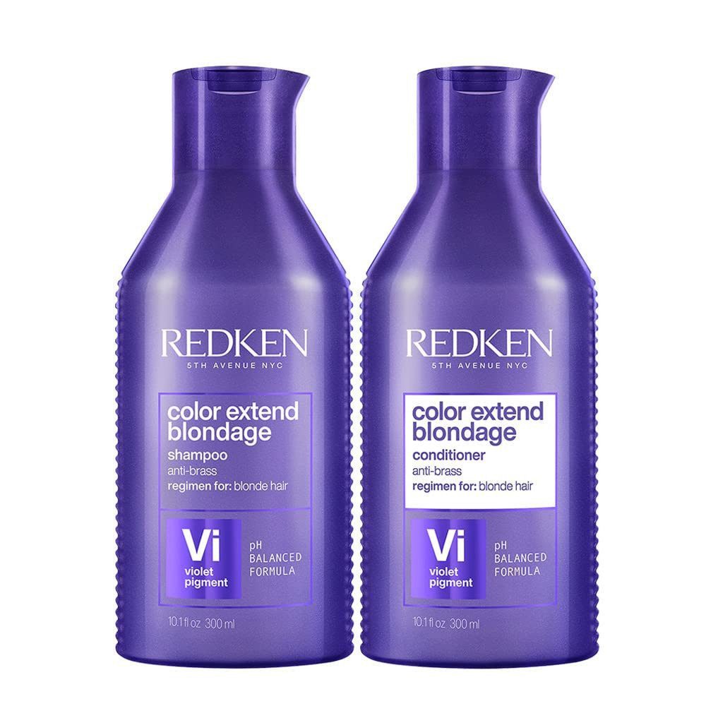 Redken Haarpflege-Set Redken Color Extend Blondage Shampoo & Conditioner Set 300 ml, 2-tlg., Shampoo - Conditioner, reichhaltig