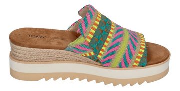 TOMS DIANA MULE 10019744 Keilpantolette Pink