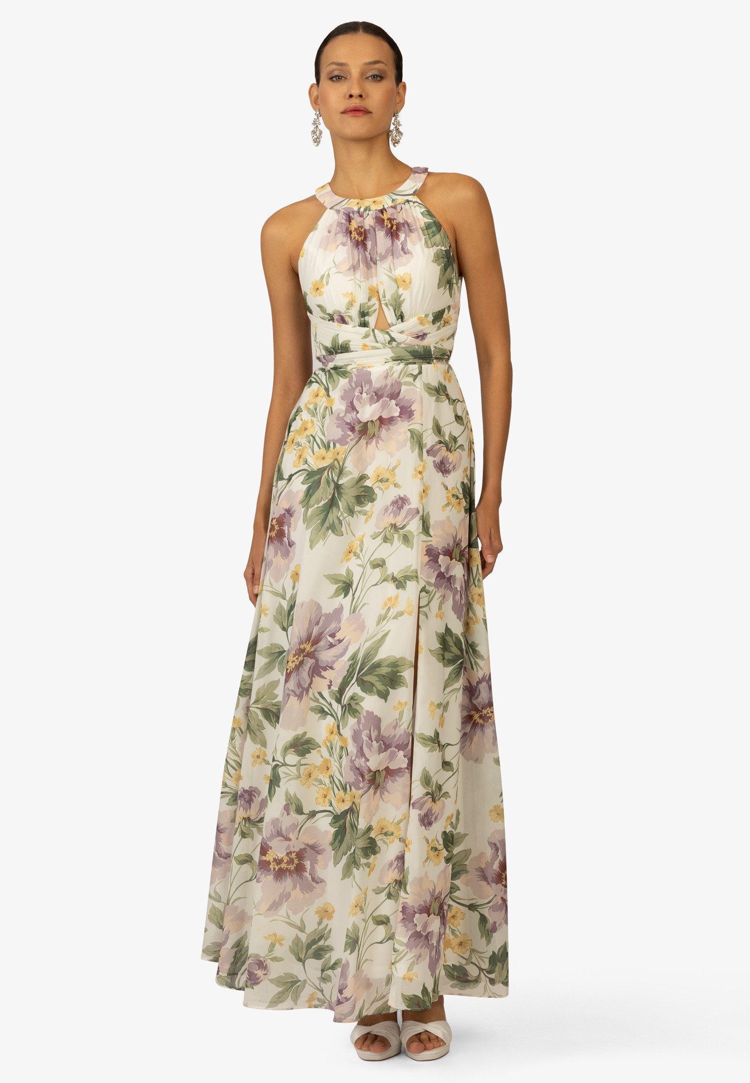 Kraimod Abendkleid mit Neckholder und Faltenwurf günstig online kaufen