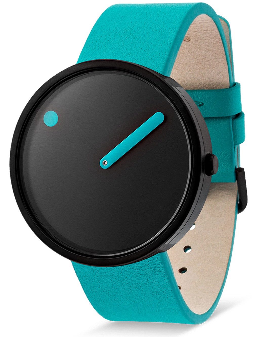 PICTO Quarzuhr Picto 43350-5020B Black Unisex 40mm 5ATM Picto 43350-5020B Black Unisex 40mm 5ATM