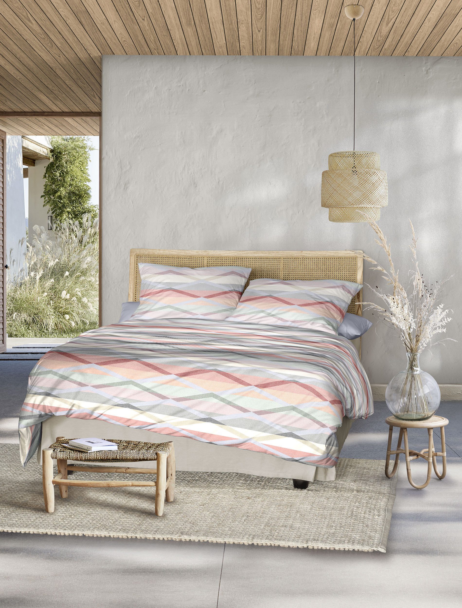 Irisette Bettwäsche Irisette Wave Mako-Satin Bettwäsche günstig online kaufen