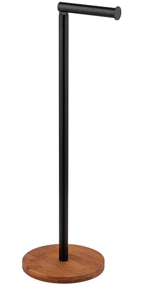 WENKO Toilettenpapierhalter Modell 2-in-1 Serro, 2 in 1, mit Ersatzrollenhalter, Höhe: 55 cm – Bild 4 von 5