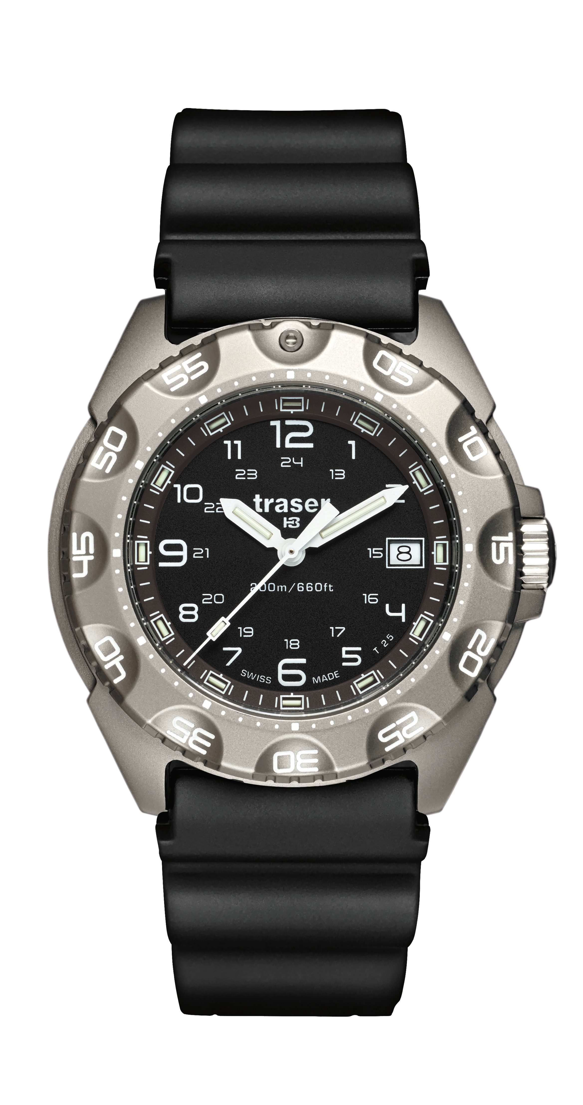 Traser Schweizer Uhr P49 Special Pro - 105482, Gehäuse aus Titanium