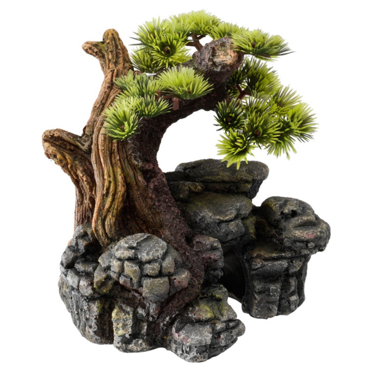 Aquariendeko Aquariumdekoration Bonsai