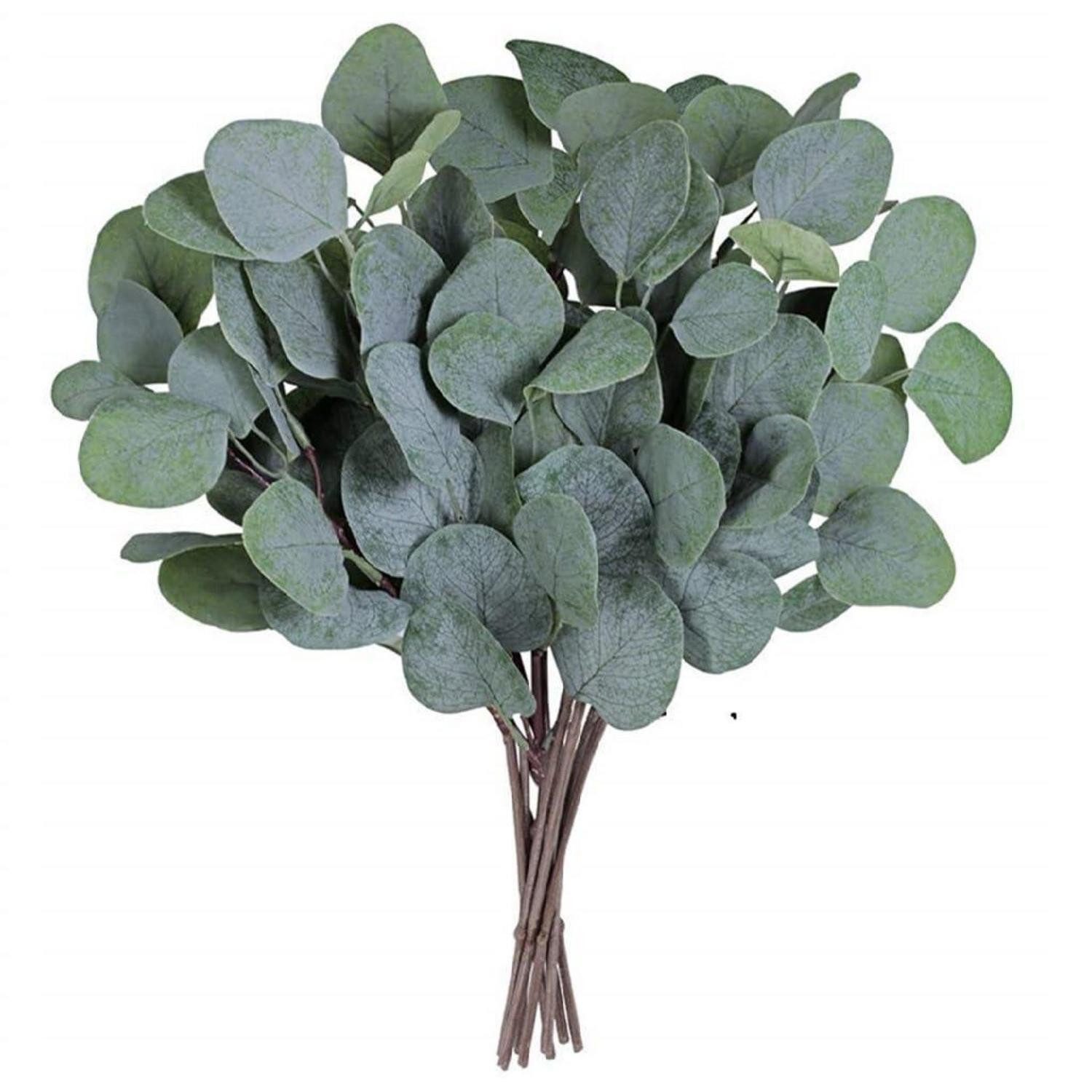 Kunstzweig Künstliche Eukalyptus Zweige 20 Stk 30cm Deko, LuxusKollektion, Höhe 30 cm