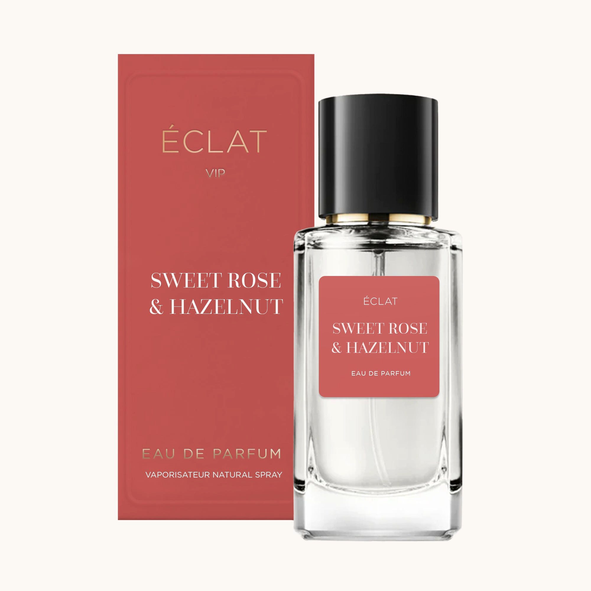 ÉCLAT Eau de Parfum Sweet Rose & Hazelnut VIP