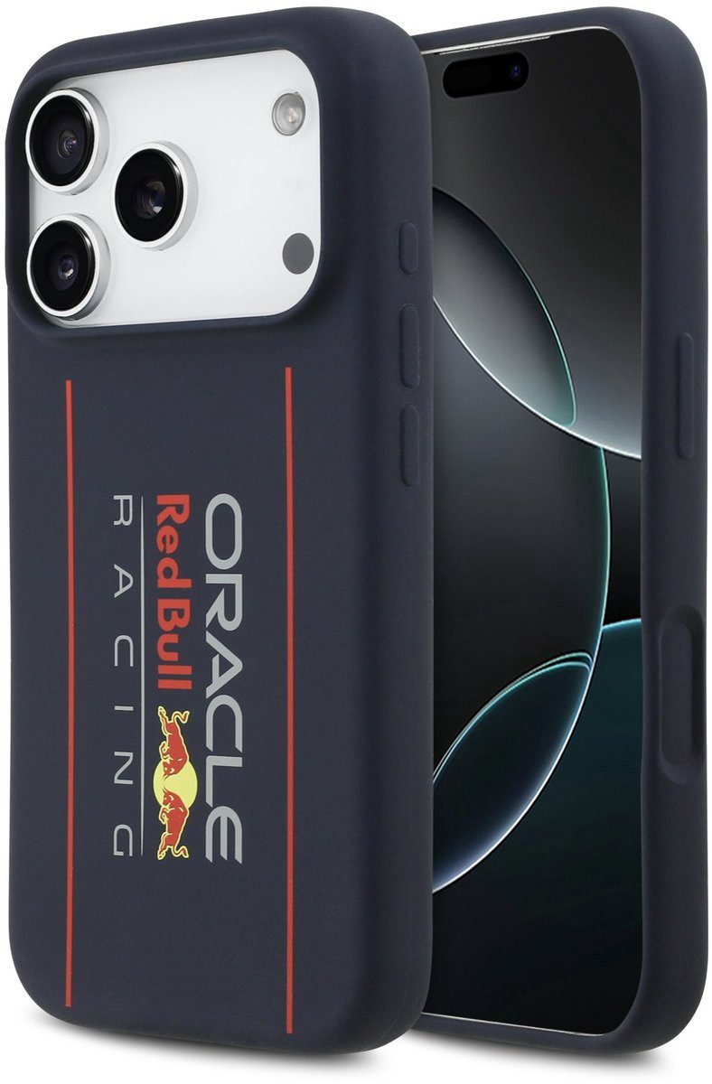 Red Bull Racing Etui iPhone 17 Pro & 18 Pro MagSafe Silikonhülle Blau, für iPhone 17 Pro und iPhone 18 Pro